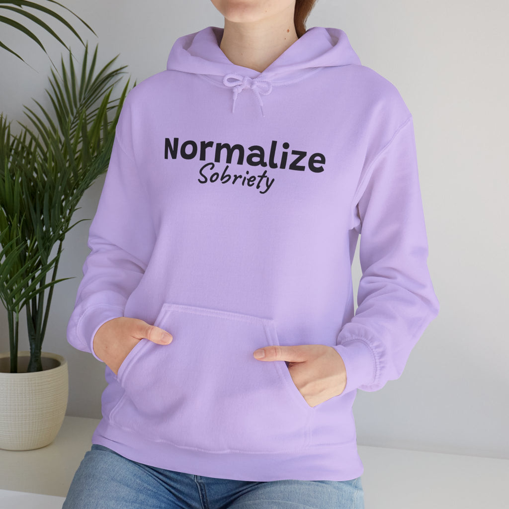 Normalize Sobriety Hoodie