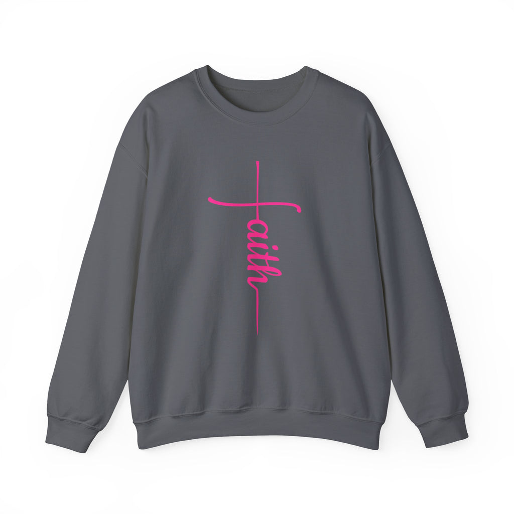 Faith-Themed Unisex Heavy Blend Crewneck Sweatshirt