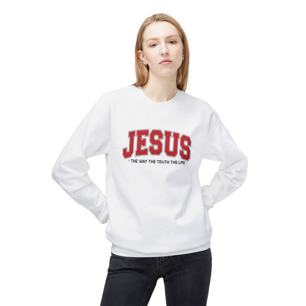 Inspirational Jesus Crewneck Sweatshirt