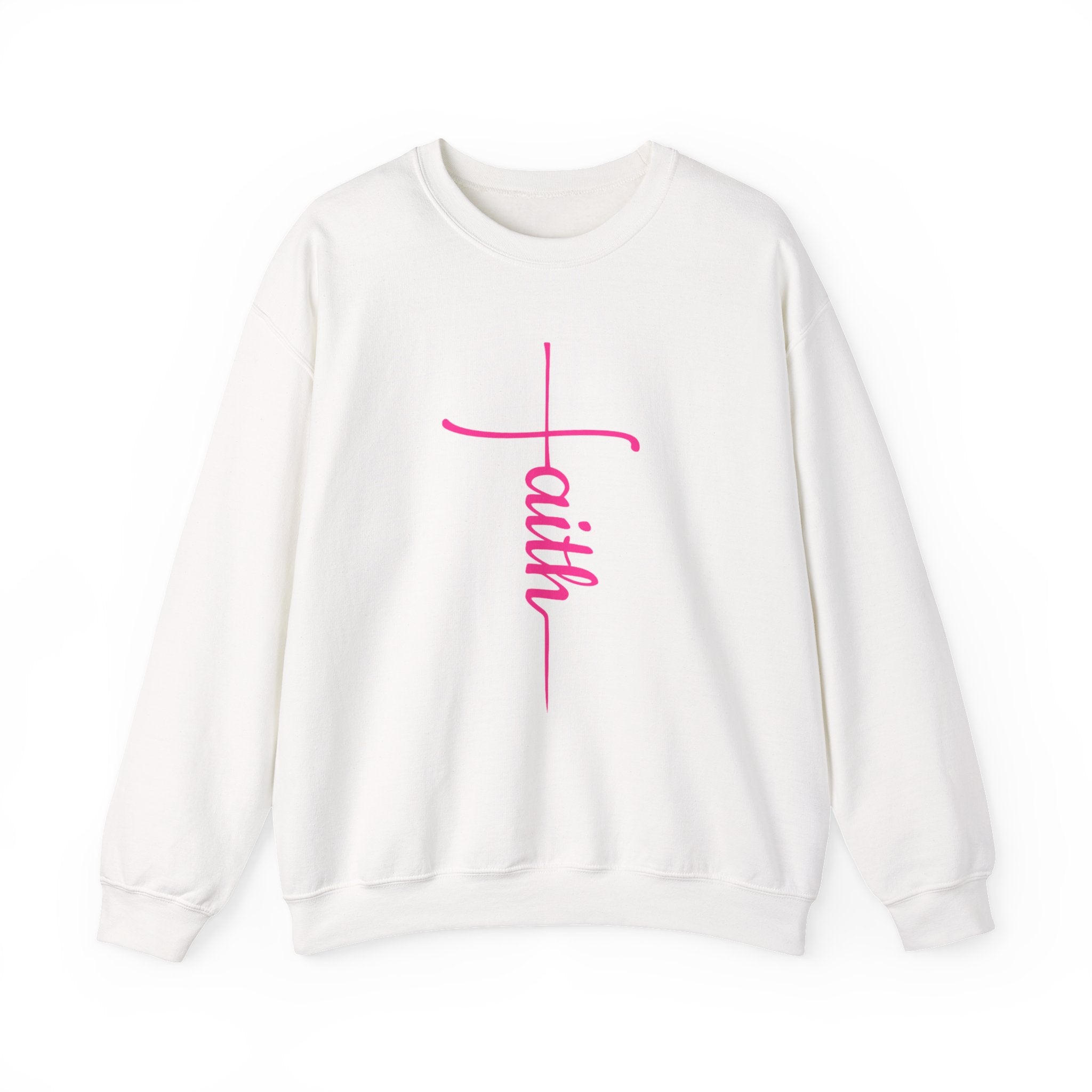 Faith-Themed Unisex Heavy Blend Crewneck Sweatshirt