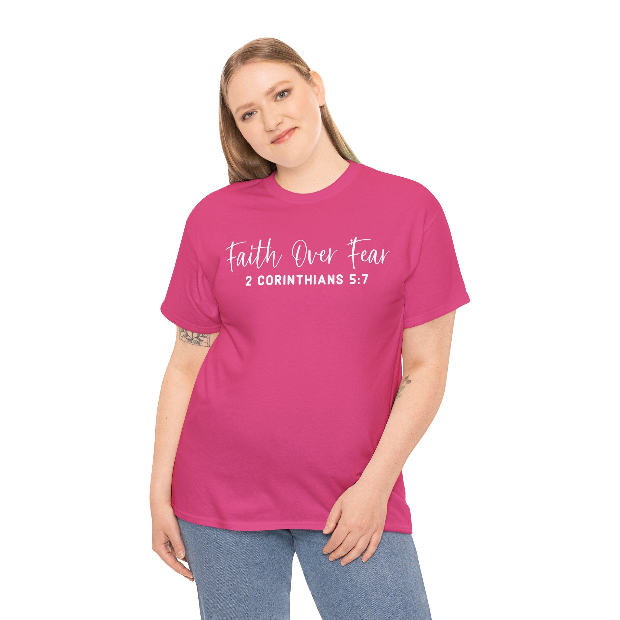Faith Over Fear- Tee Shirt