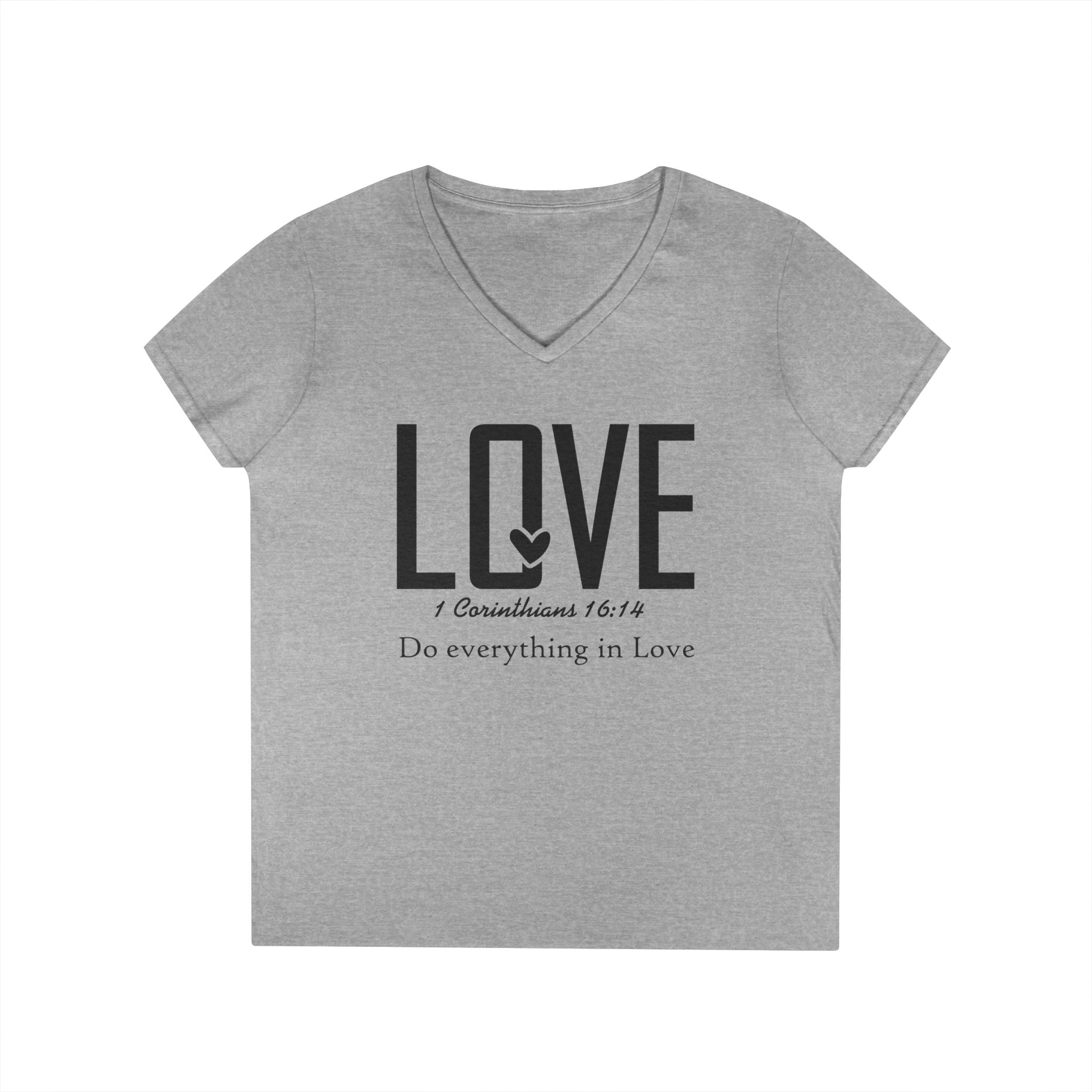 Love Ladies' V-Neck T-Shirt