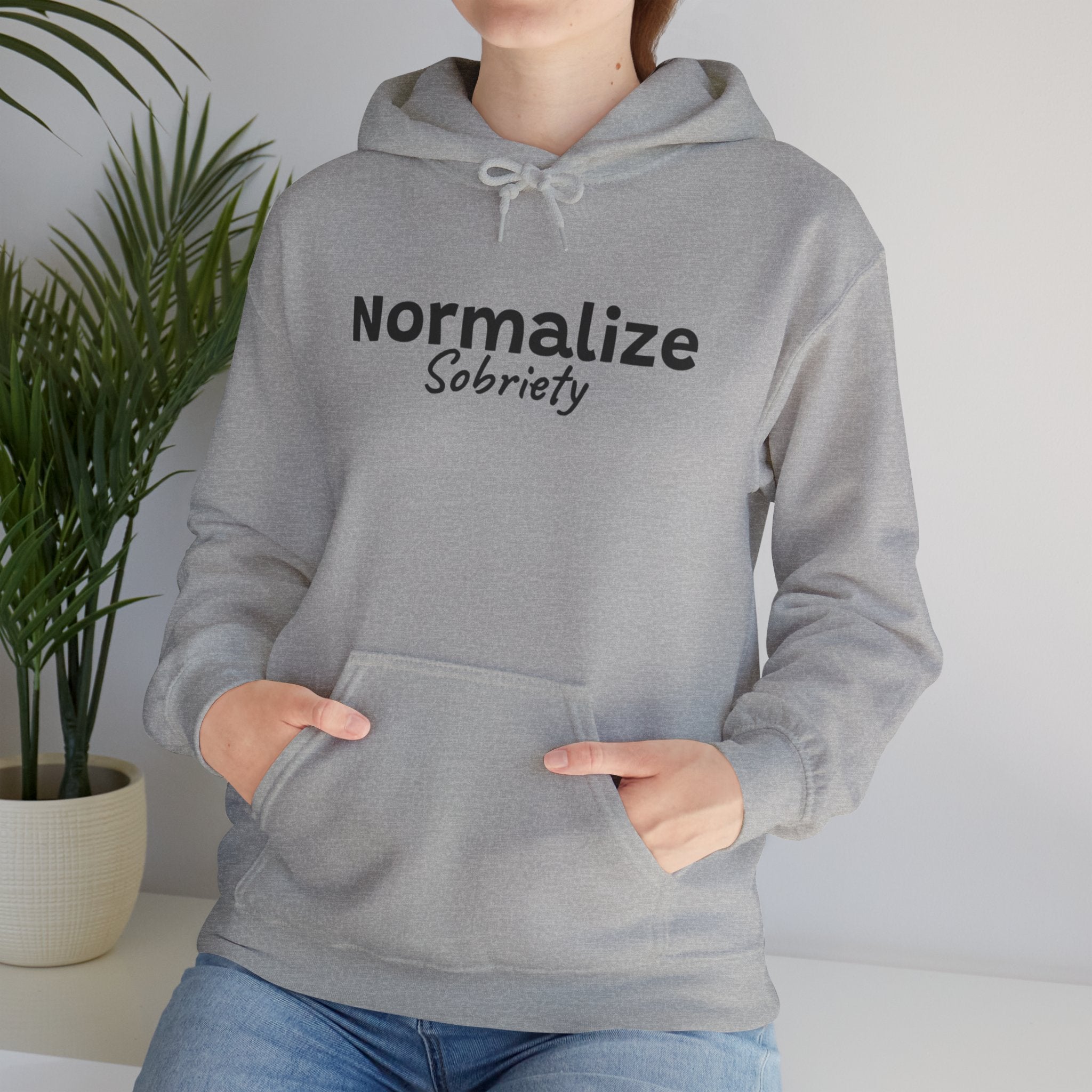 Normalize Sobriety Hoodie