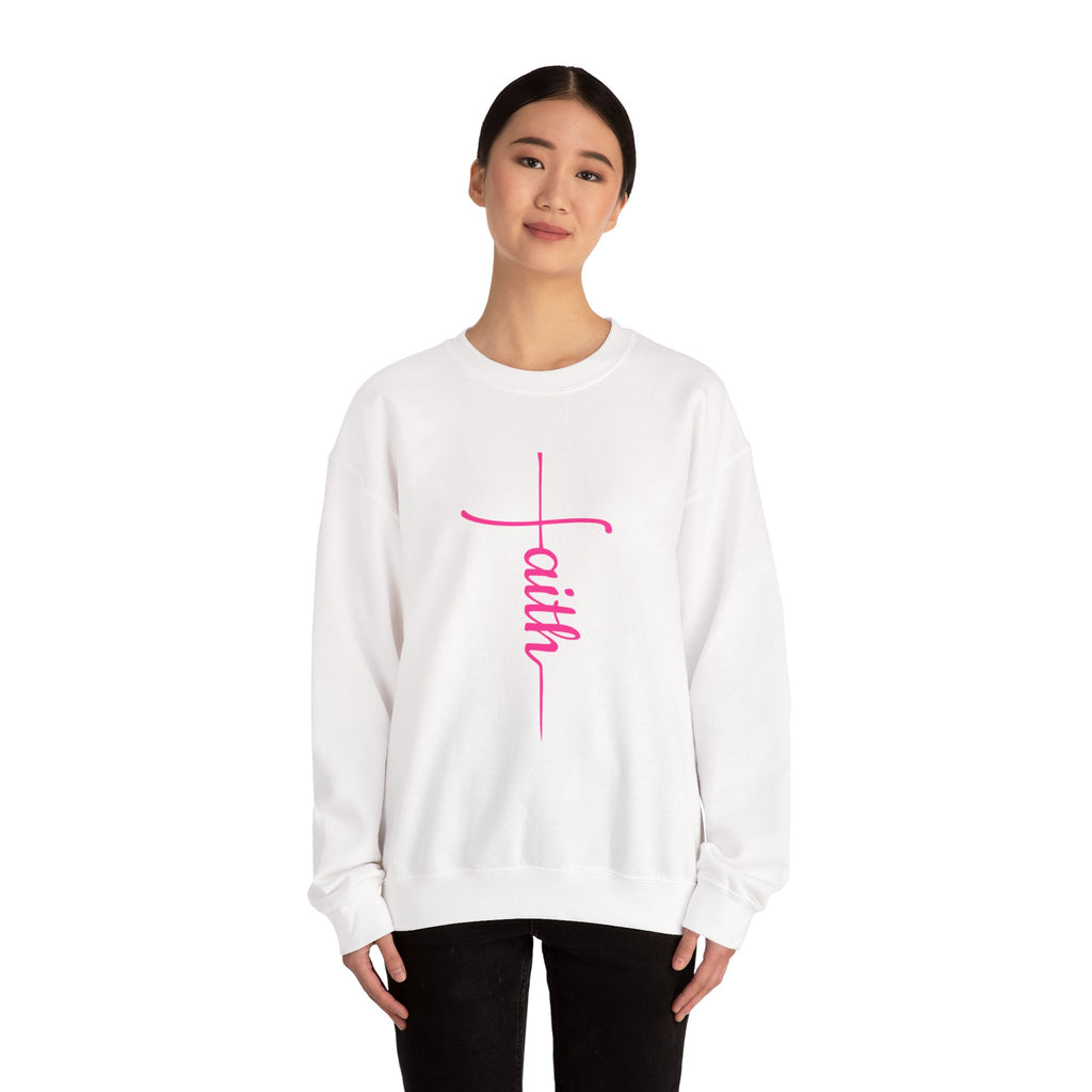 Faith-Themed Unisex Heavy Blend Crewneck Sweatshirt