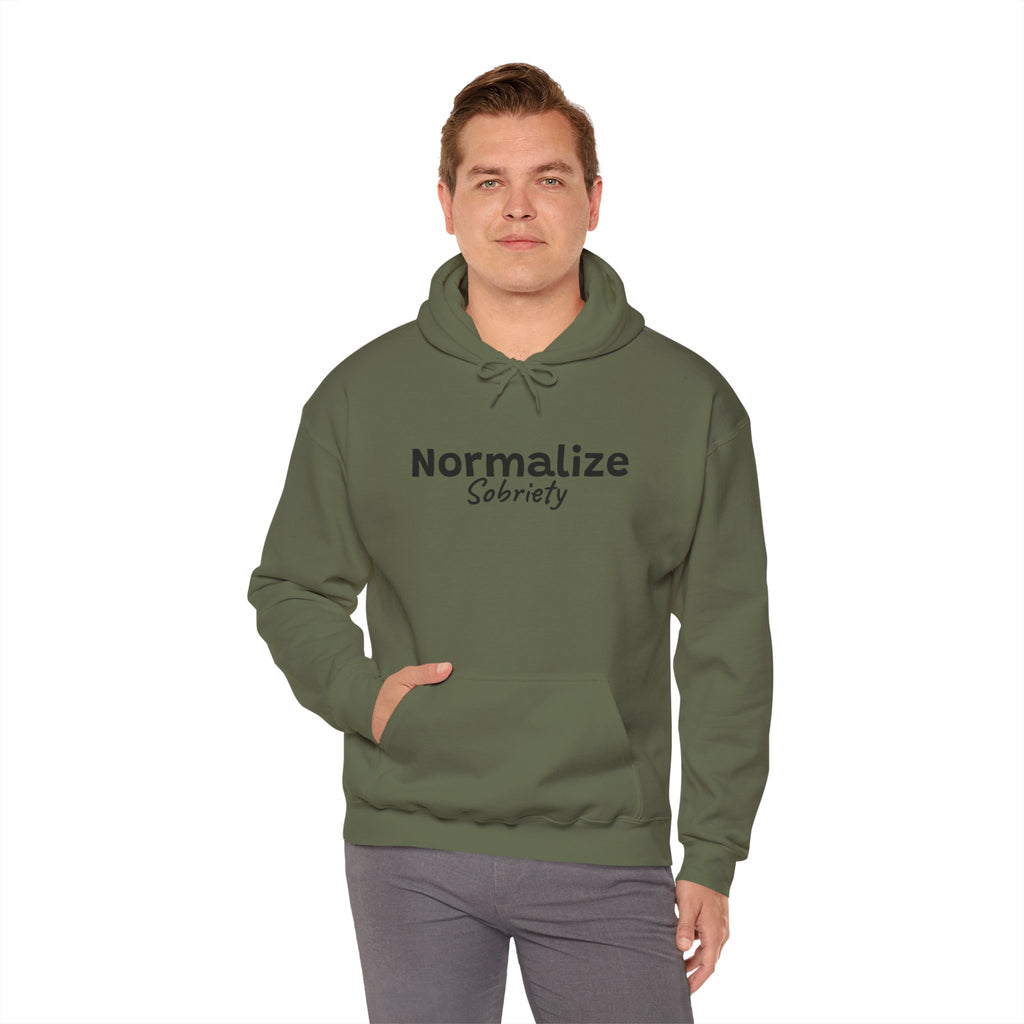 Normalize Sobriety Hoodie
