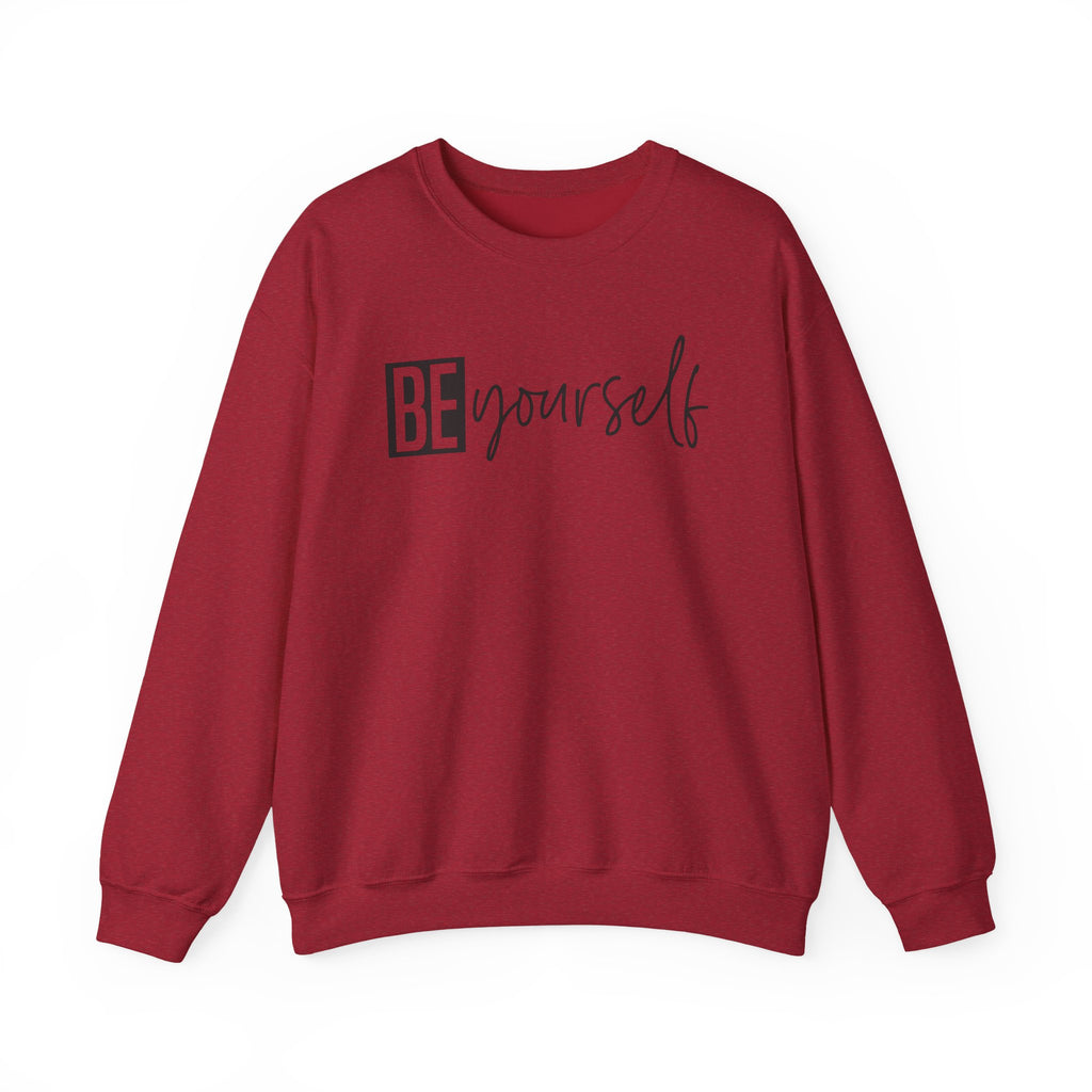 Be Yourself Unisex Crewneck Sweatshirt - Stylish & Comfortable