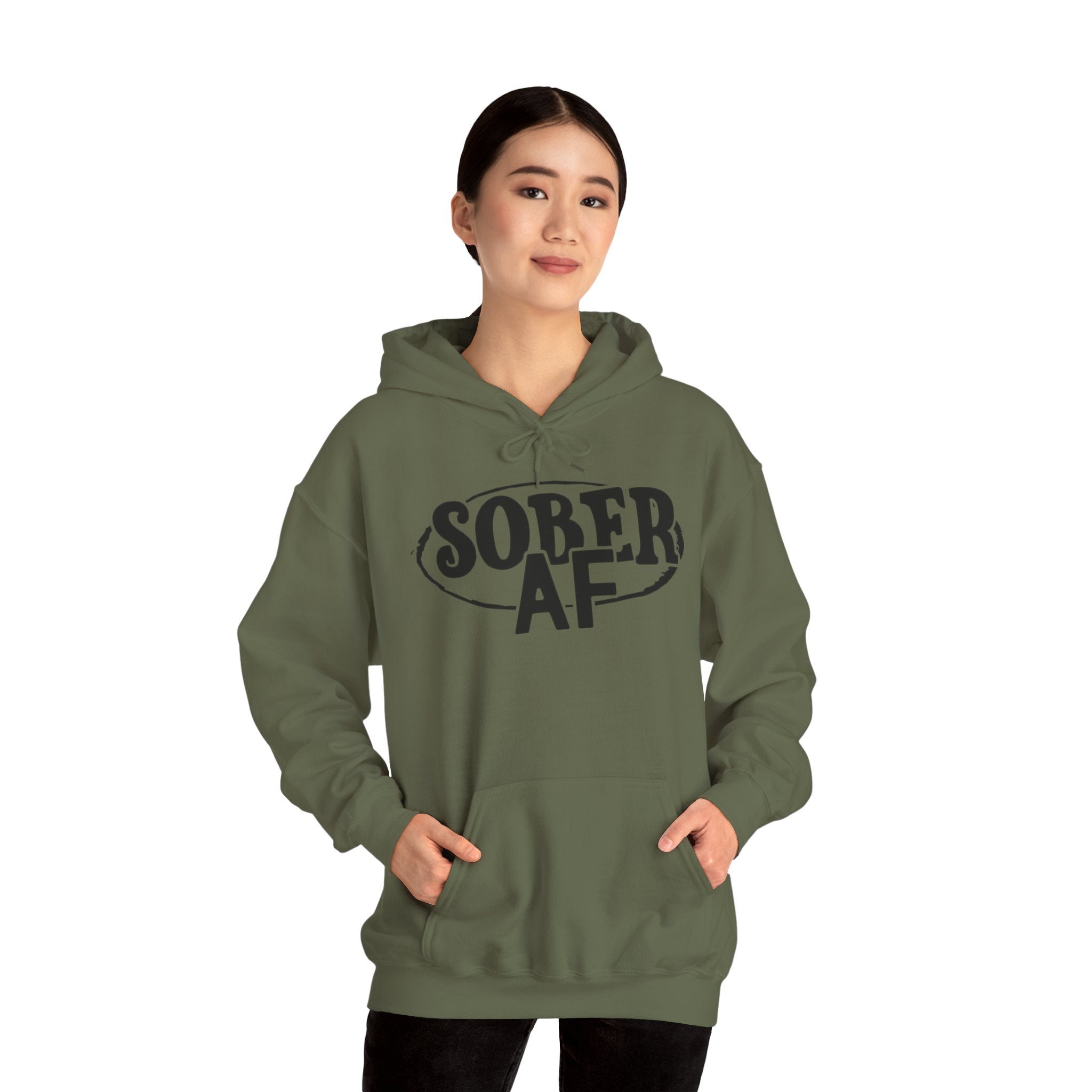 Sober AF Hooded Sweatshirt