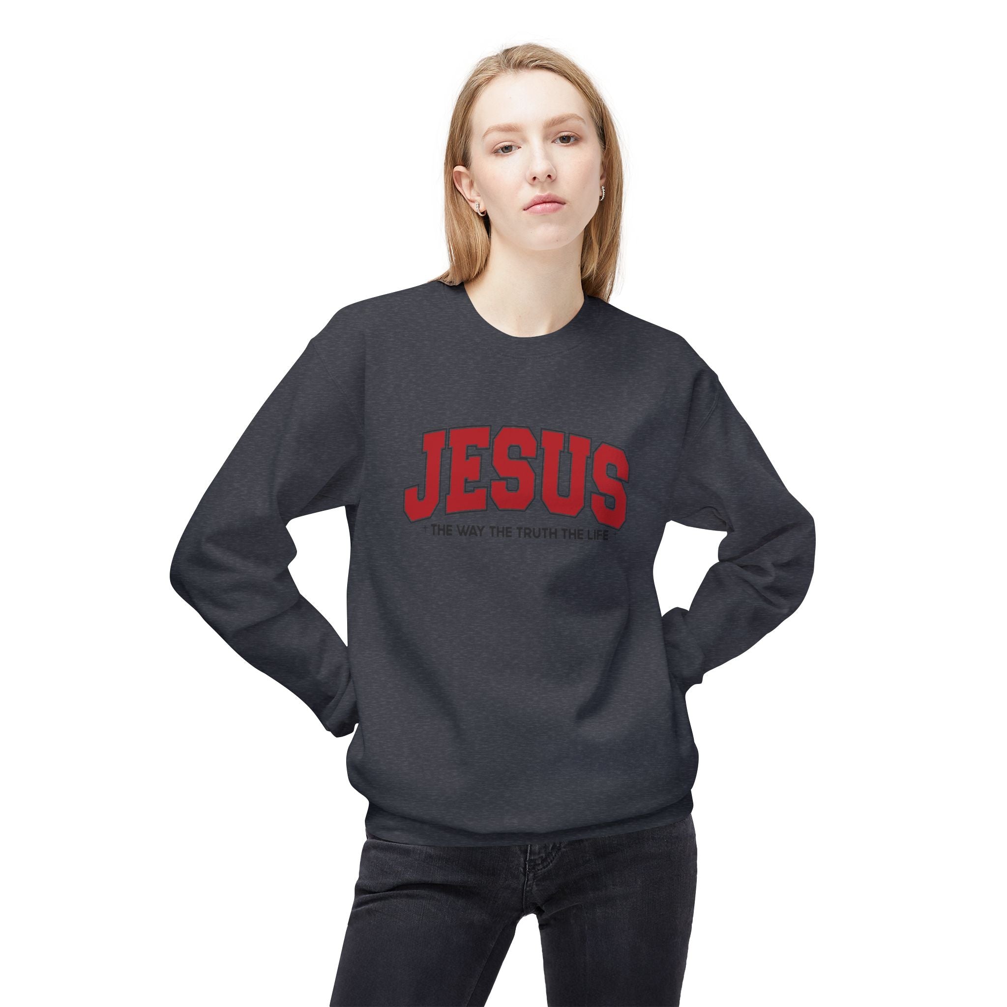 Inspirational Jesus Crewneck Sweatshirt