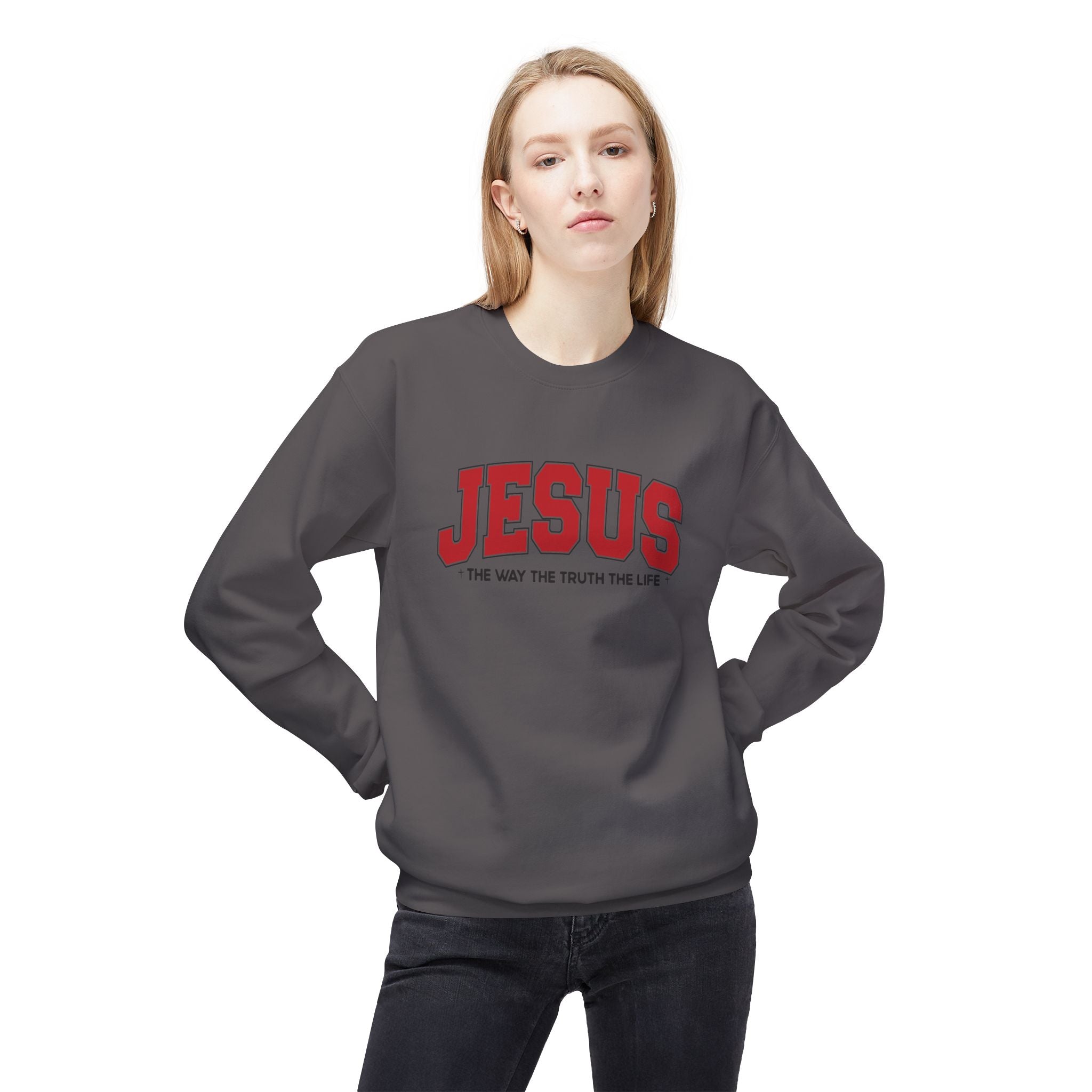 Inspirational Jesus Crewneck Sweatshirt
