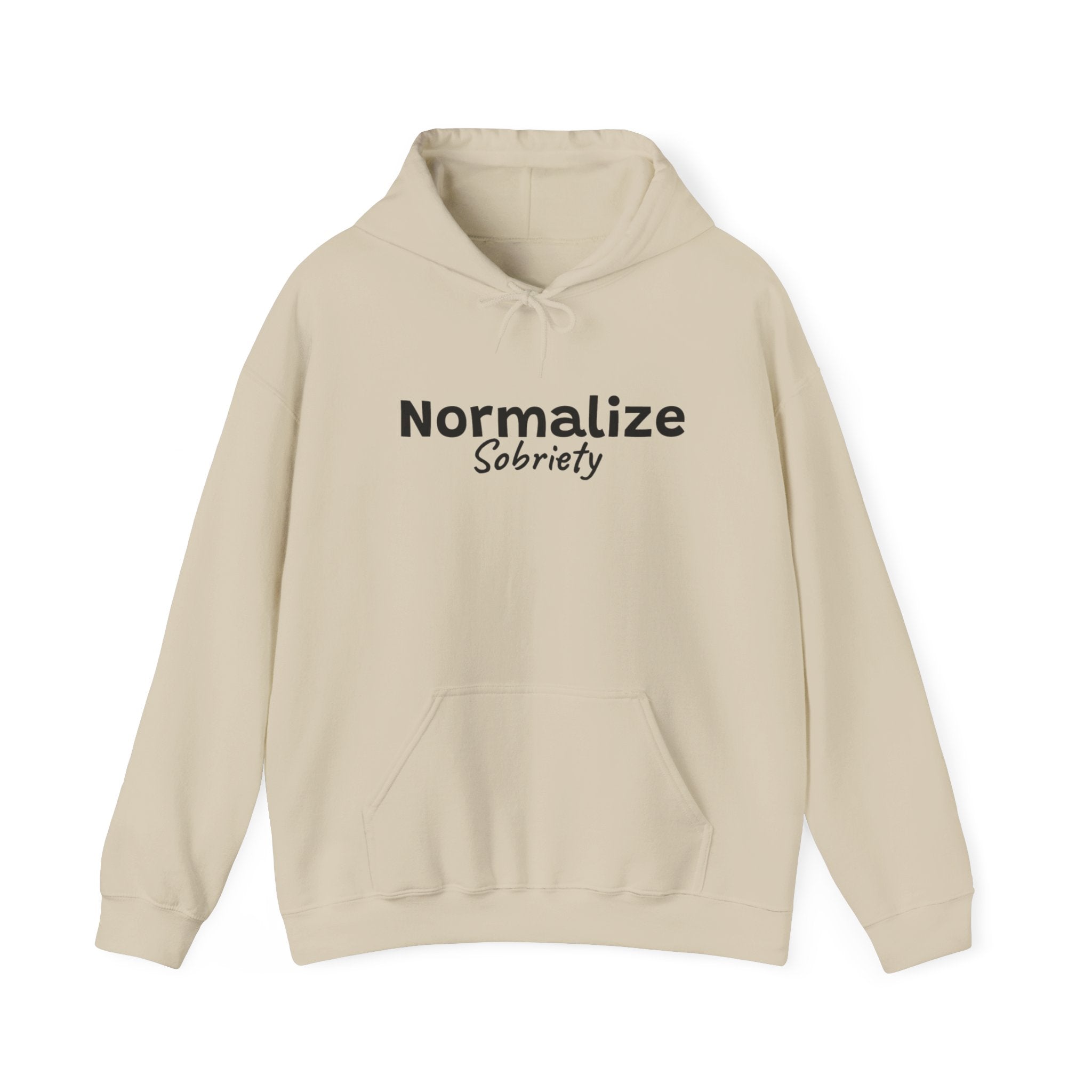 Normalize Sobriety Hoodie