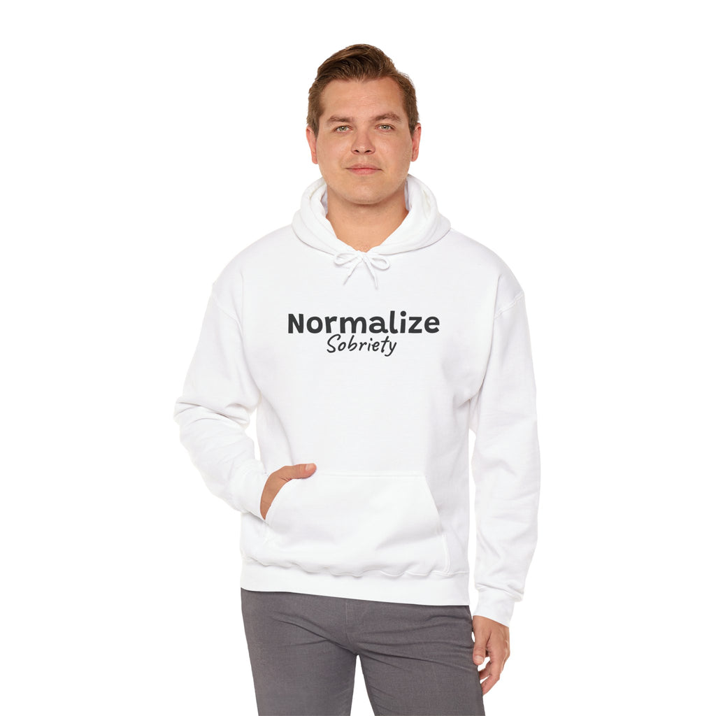 Normalize Sobriety Hoodie