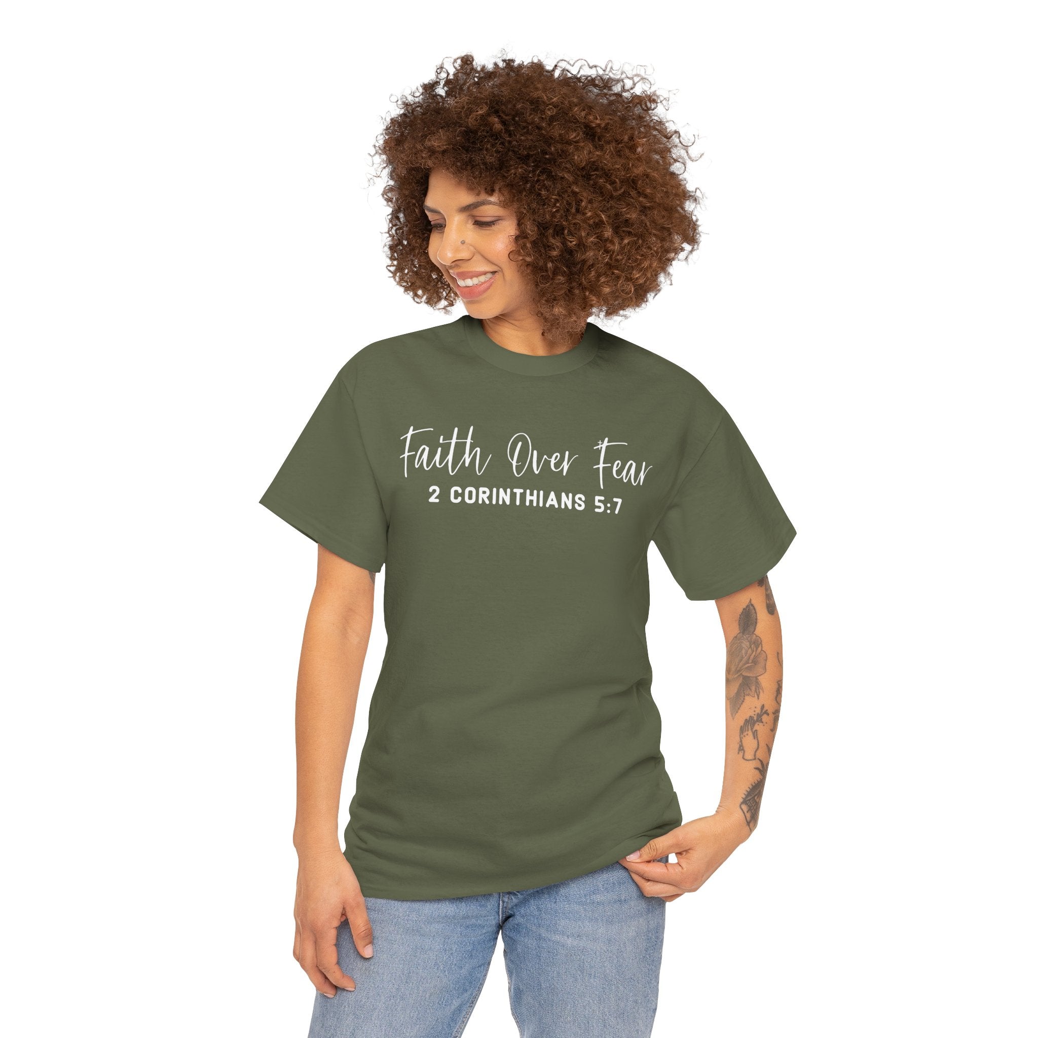 Faith Over Fear- Tee Shirt