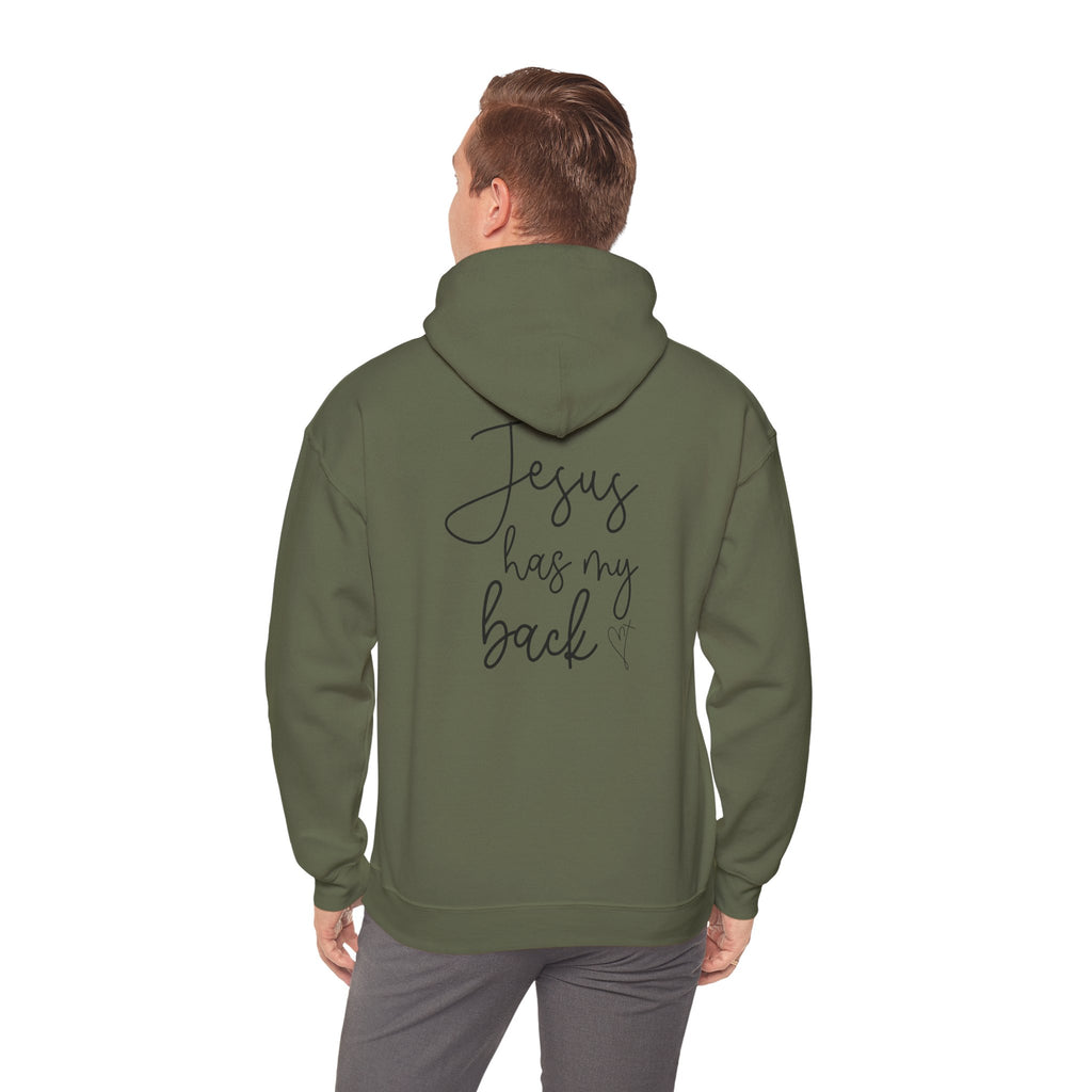 Jesus Has My Back- Hoodie