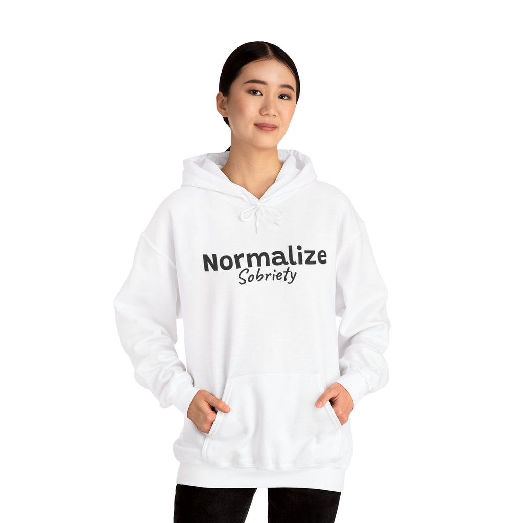 Normalize Sobriety Hoodie