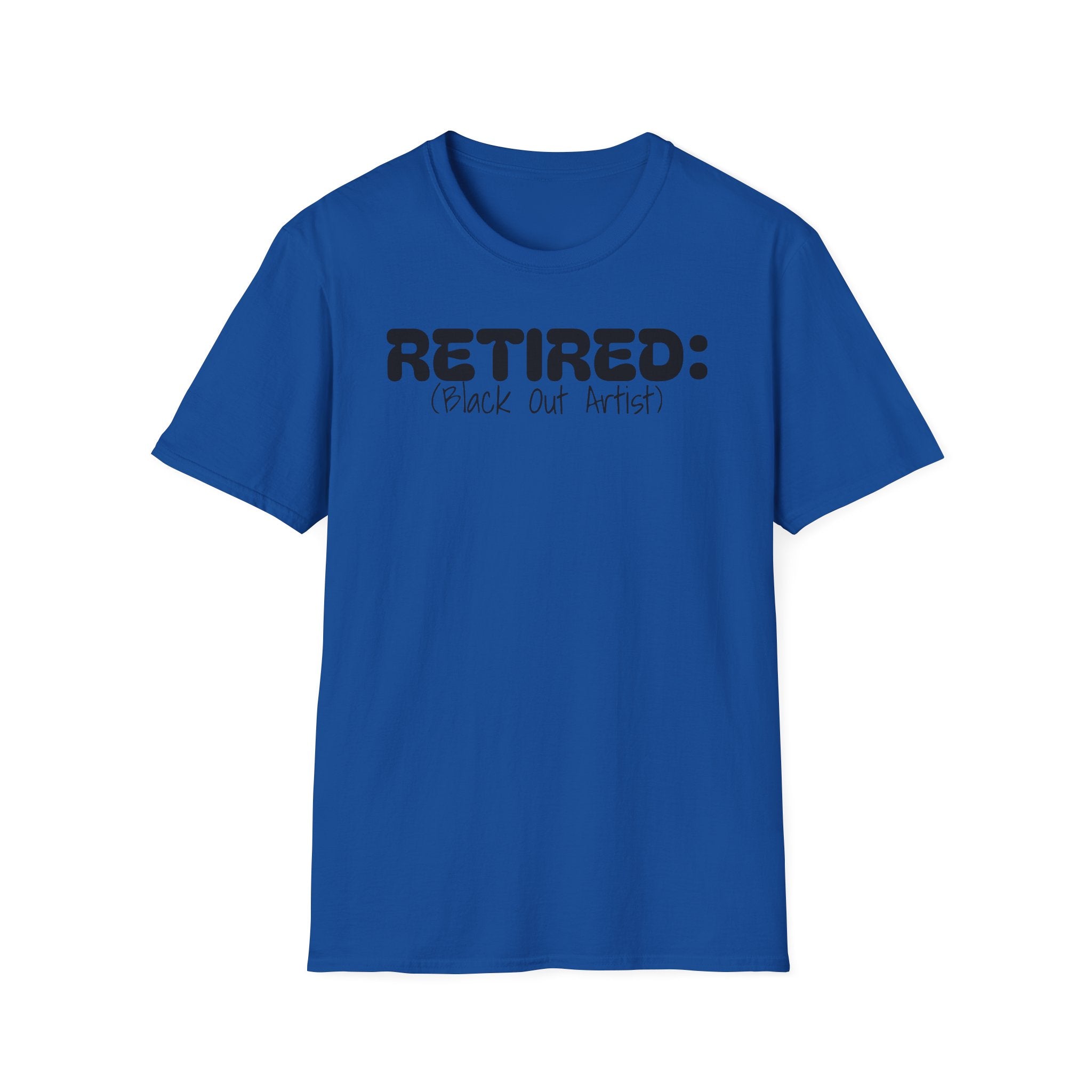 Retired Back Out Artist T-Shirt