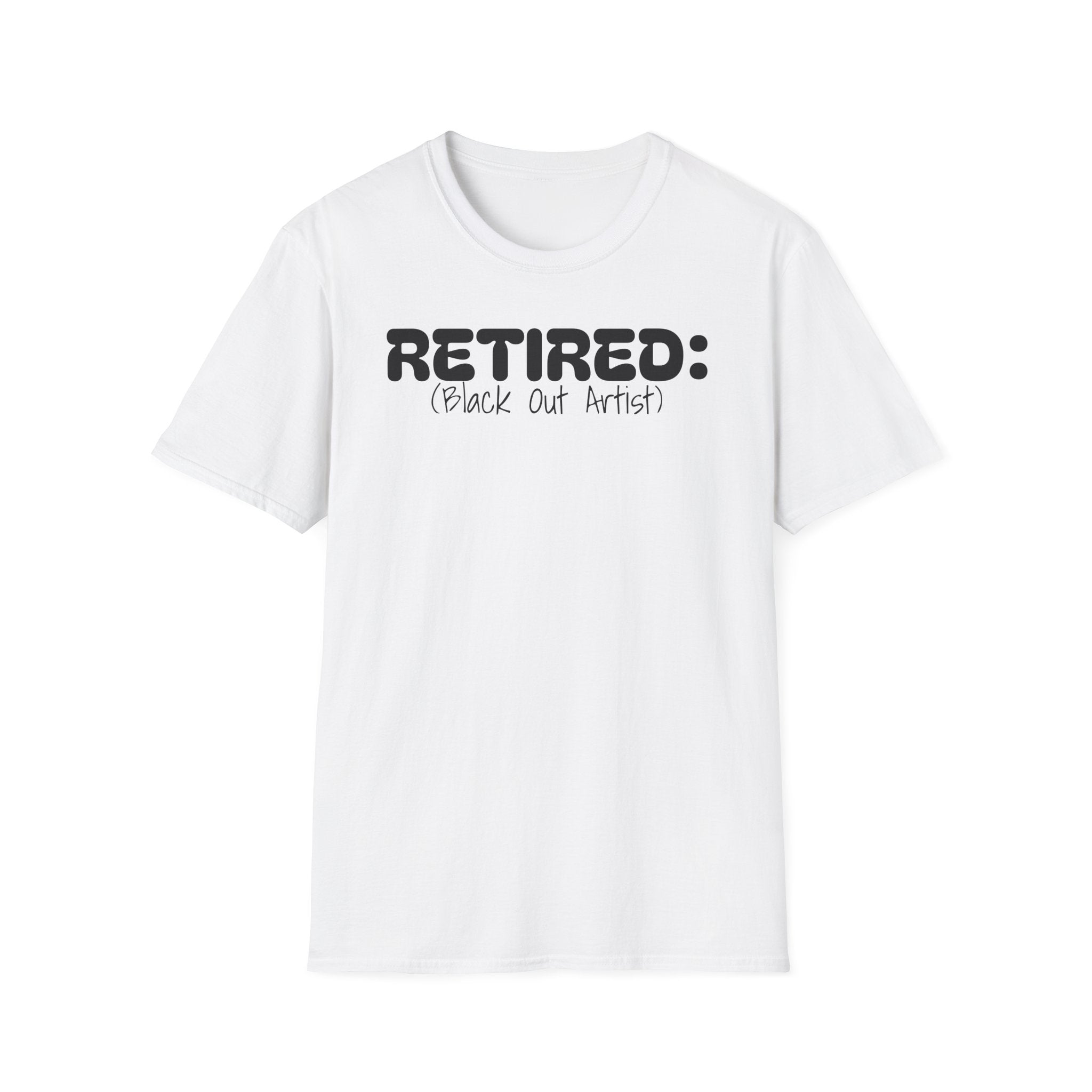 Retired Back Out Artist T-Shirt