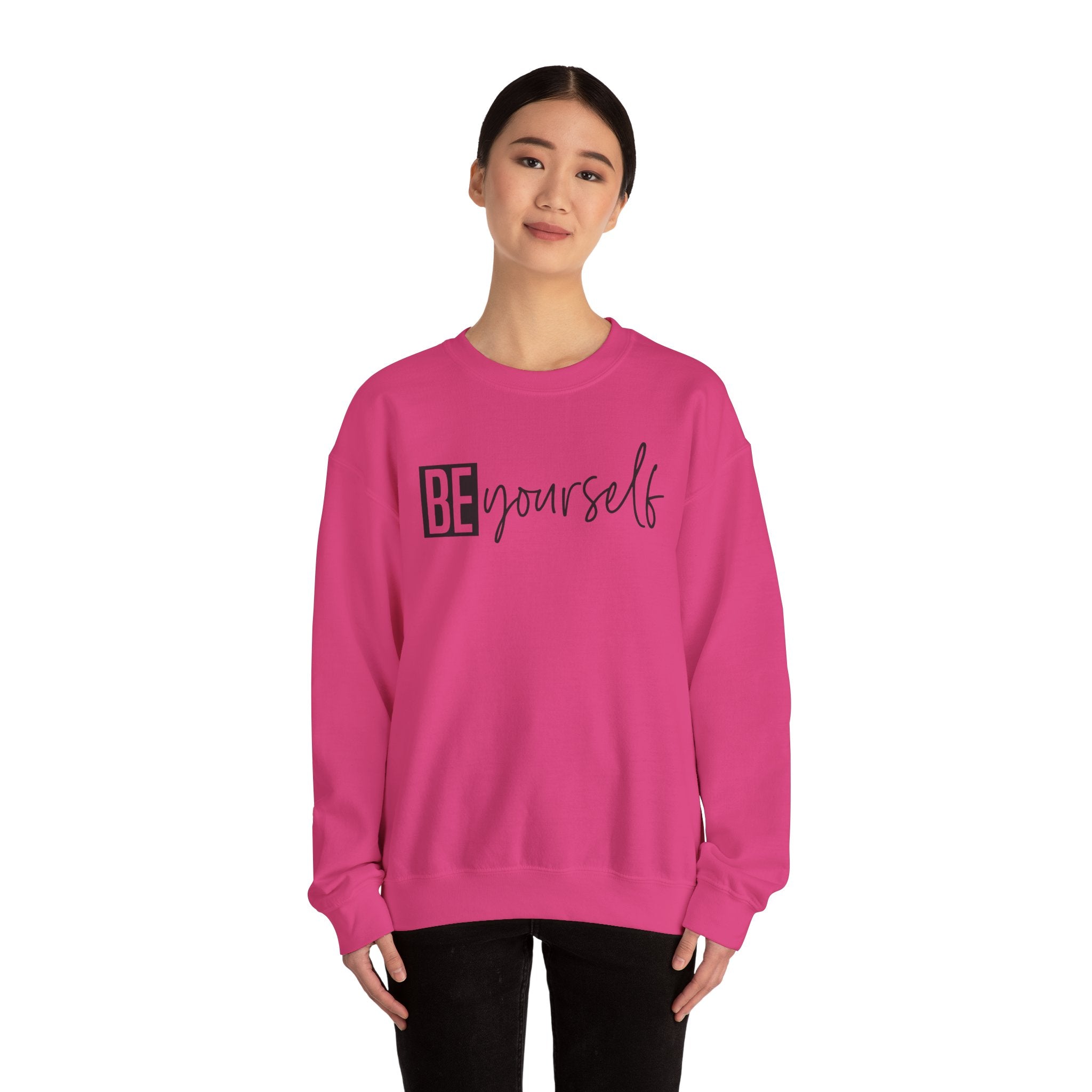 Be Yourself Unisex Crewneck Sweatshirt - Stylish & Comfortable