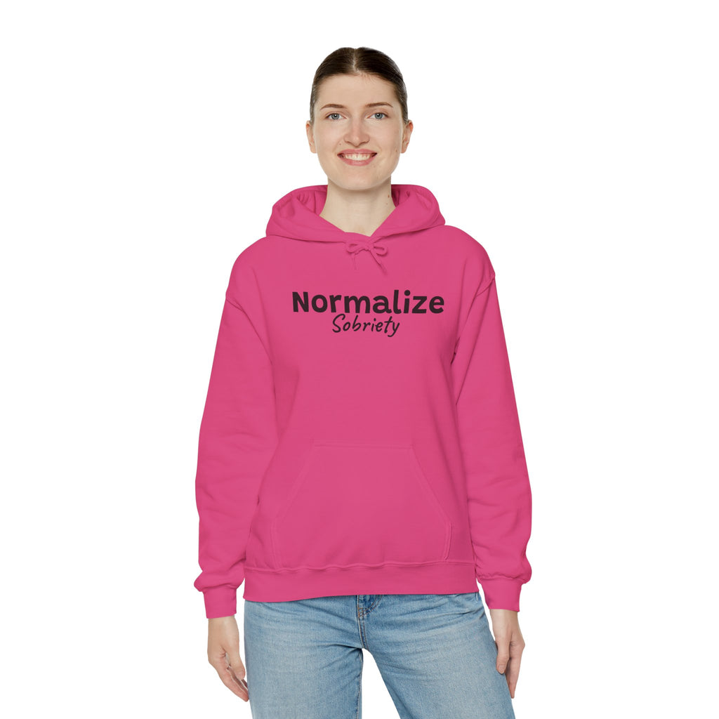 Normalize Sobriety Hoodie