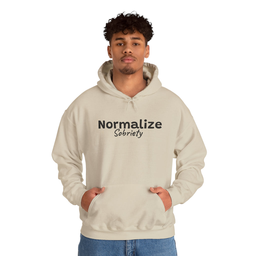 Normalize Sobriety Hoodie