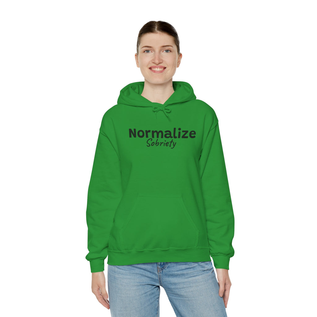 Normalize Sobriety Hoodie