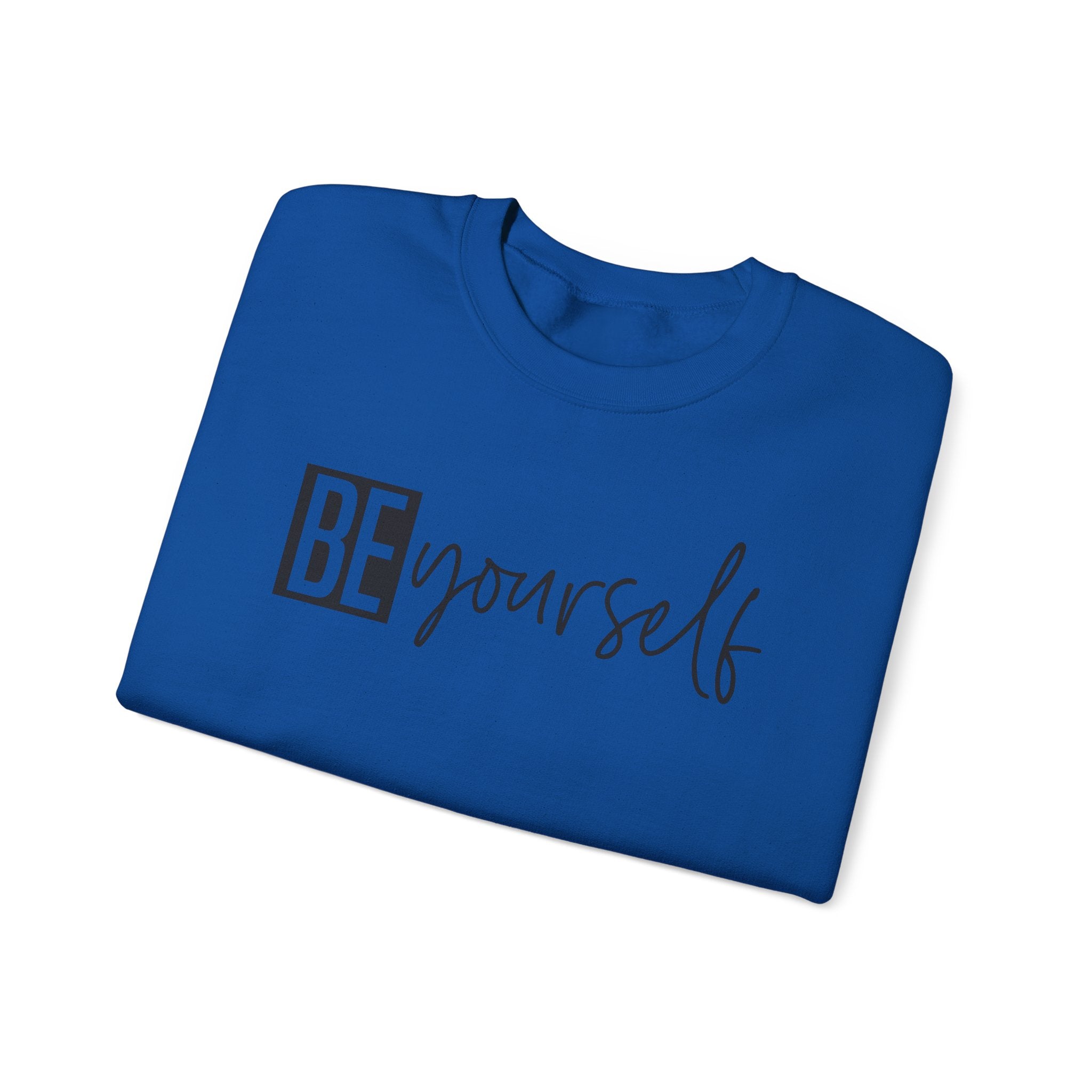 Be Yourself Unisex Crewneck Sweatshirt - Stylish & Comfortable