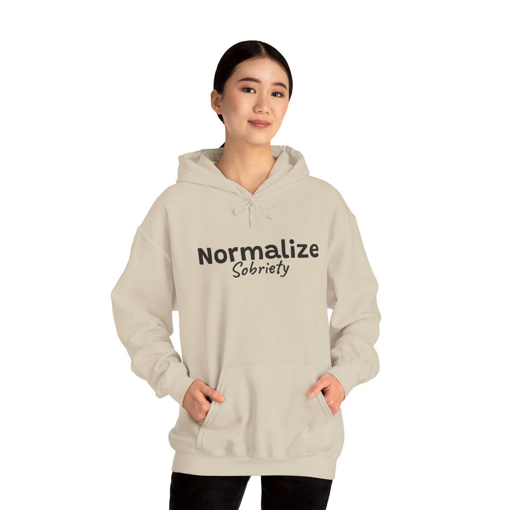 Normalize Sobriety Hoodie