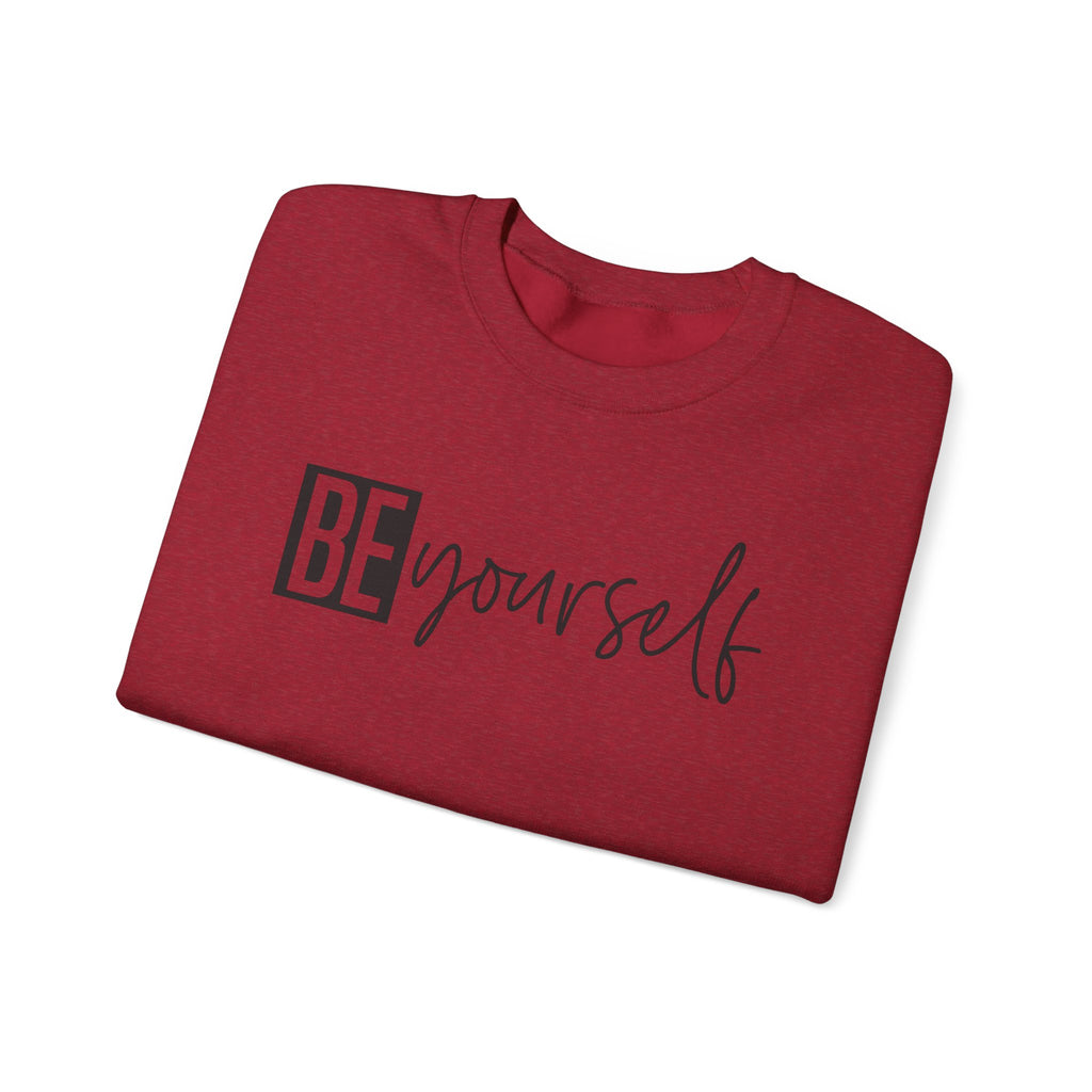 Be Yourself Unisex Crewneck Sweatshirt - Stylish & Comfortable