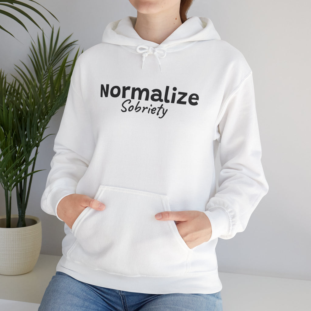Normalize Sobriety Hoodie