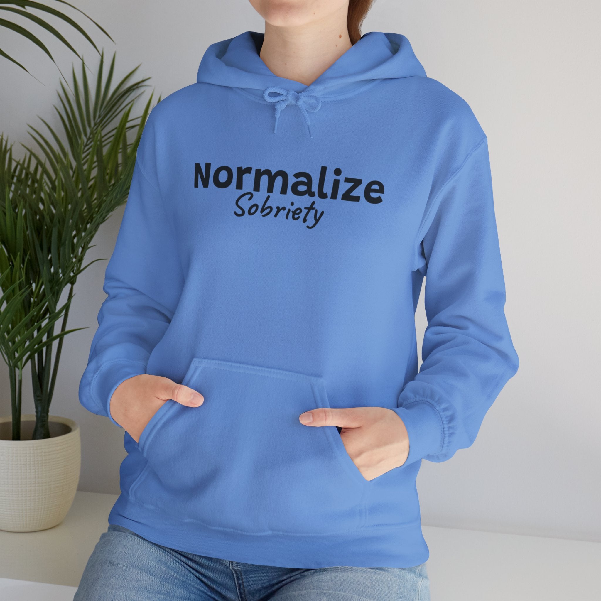 Normalize Sobriety Hoodie