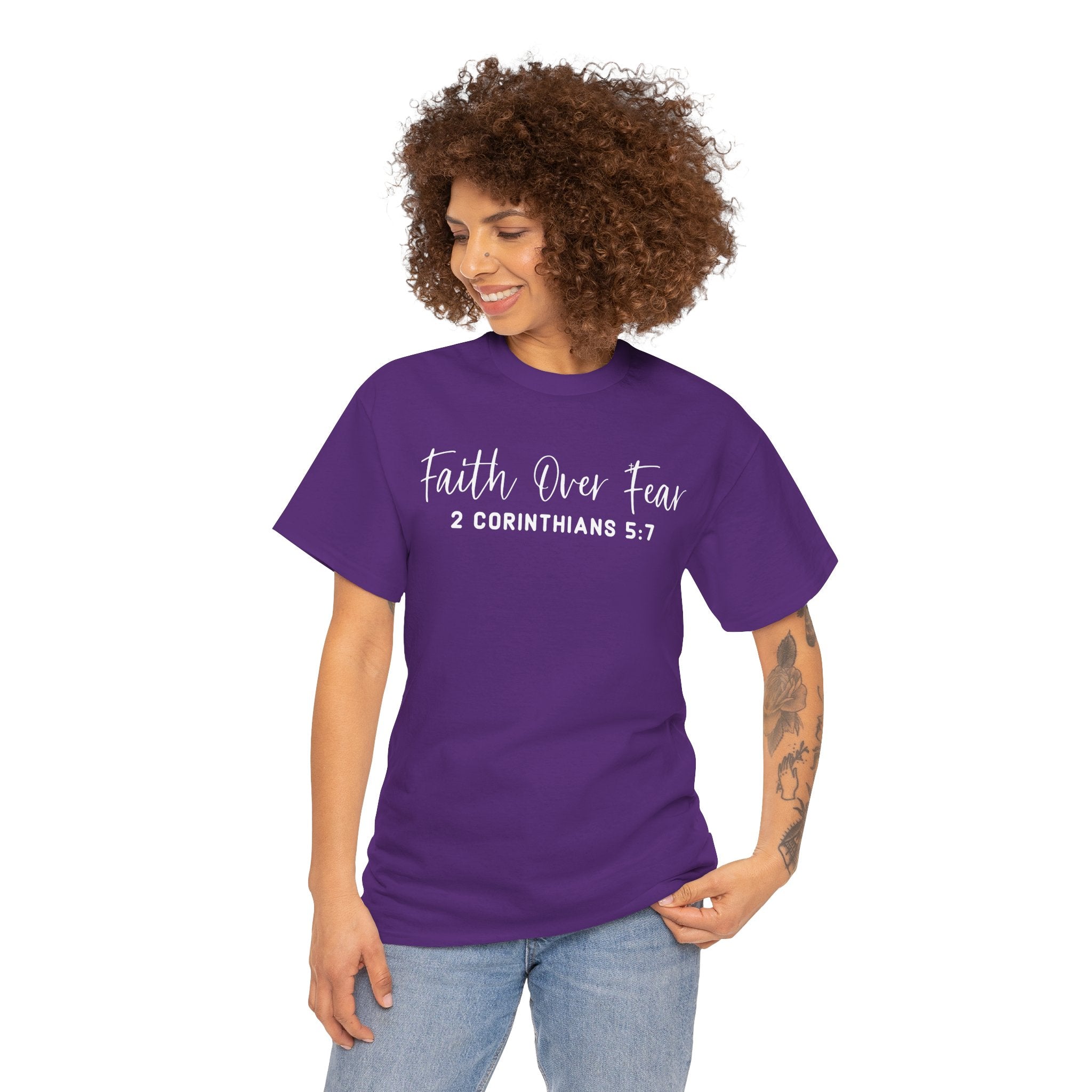 Faith Over Fear- Tee Shirt