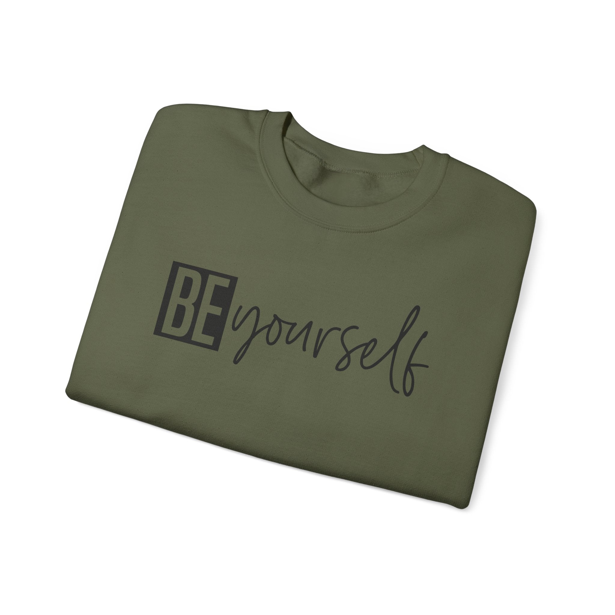 Be Yourself Unisex Crewneck Sweatshirt - Stylish & Comfortable