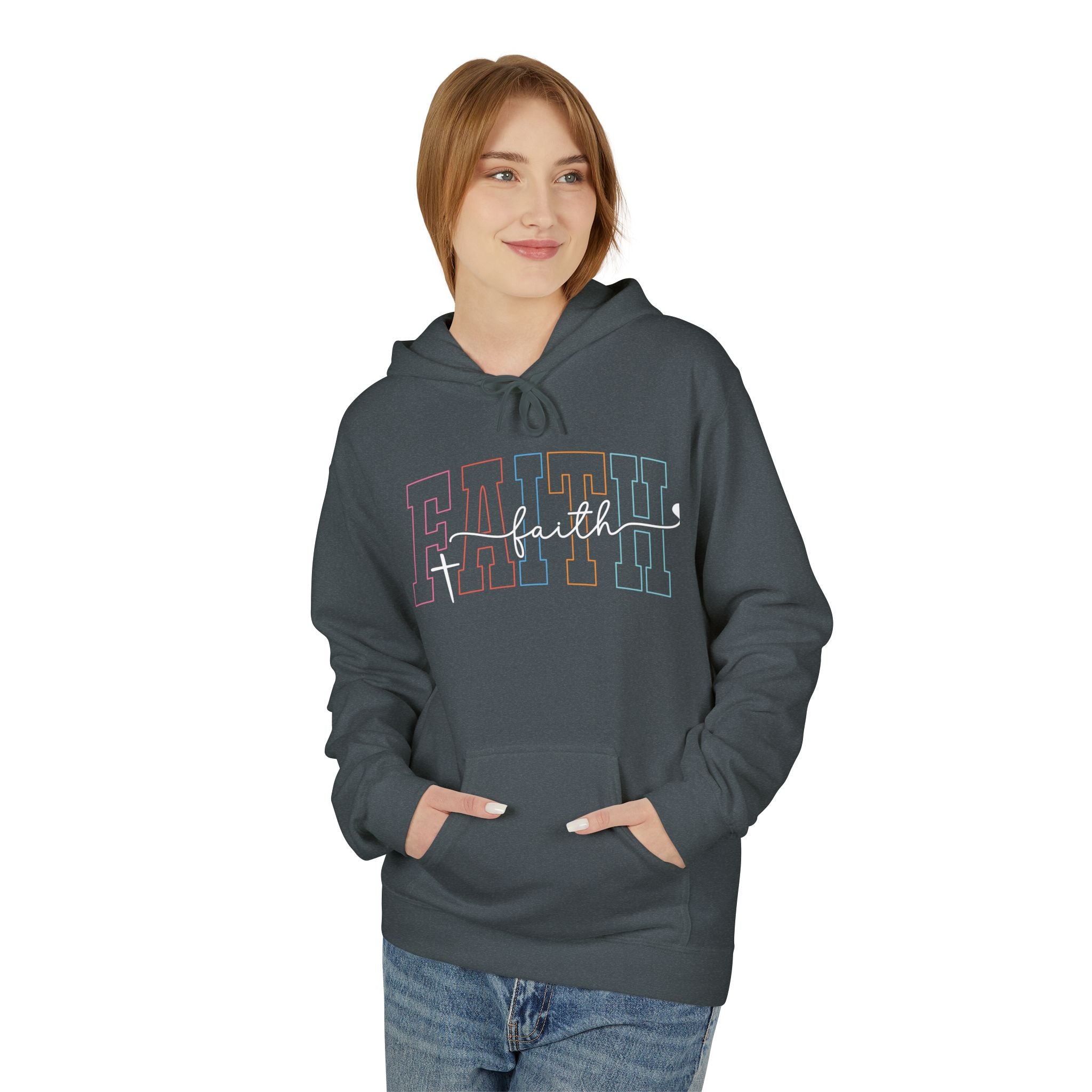 Faith Graphic Hoodie for Inspirational Living