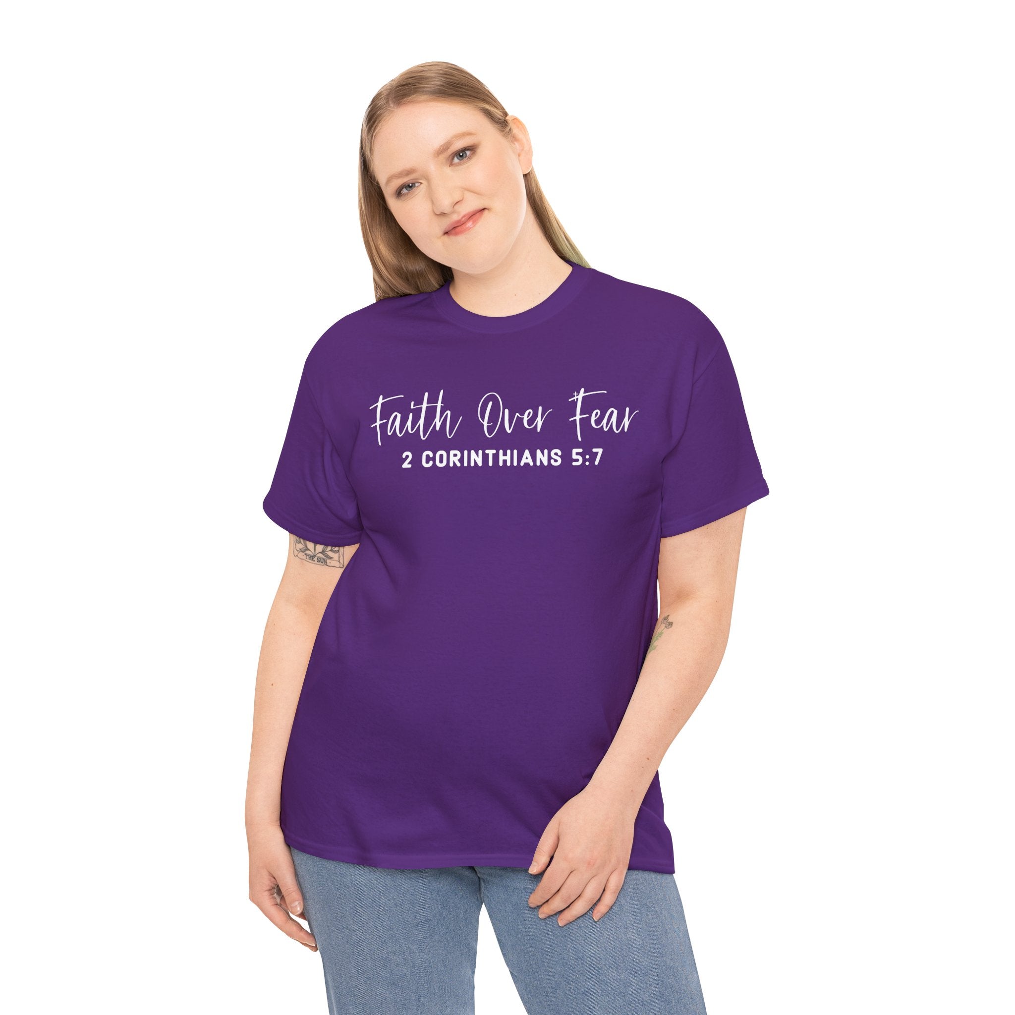 Faith Over Fear- Tee Shirt