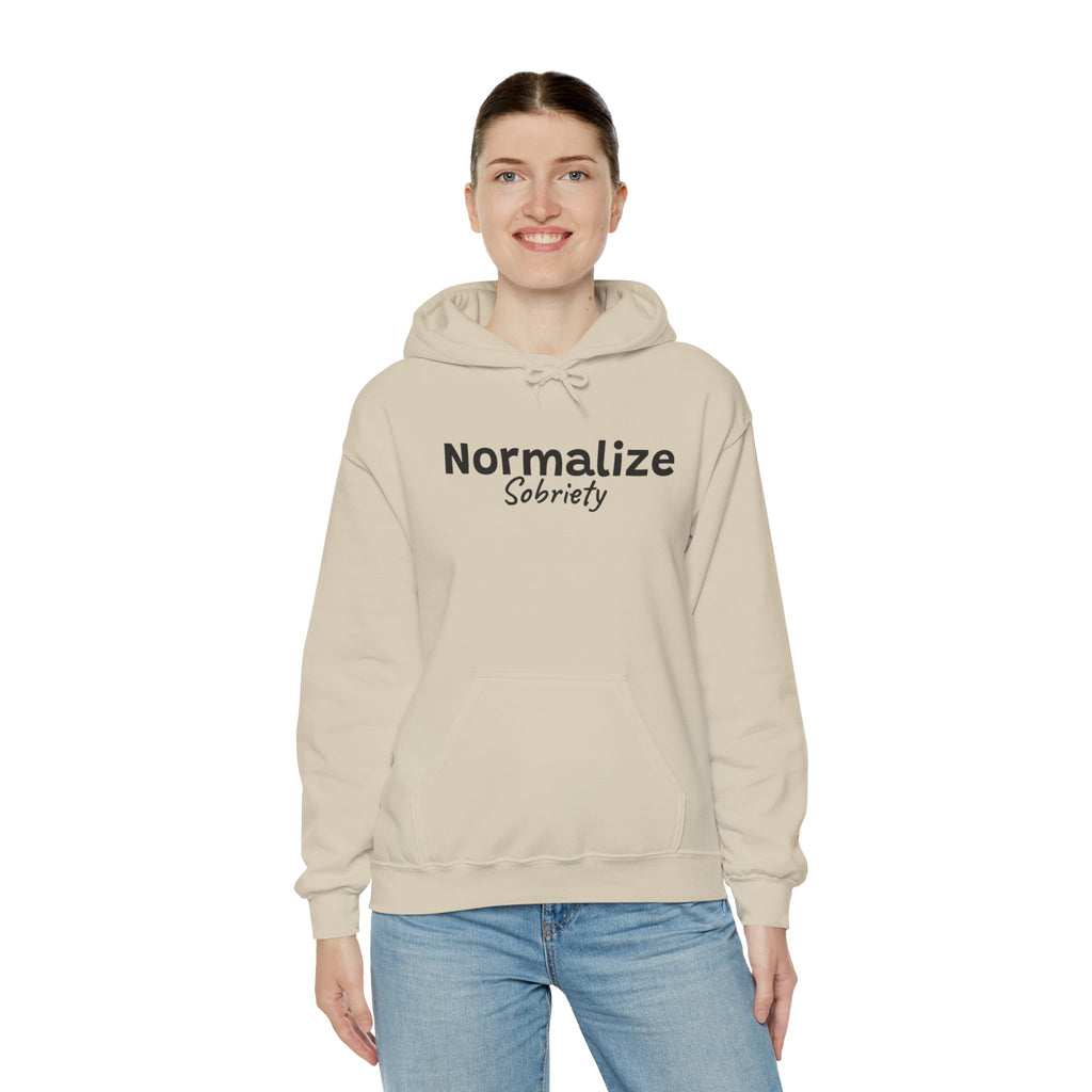 Normalize Sobriety Hoodie