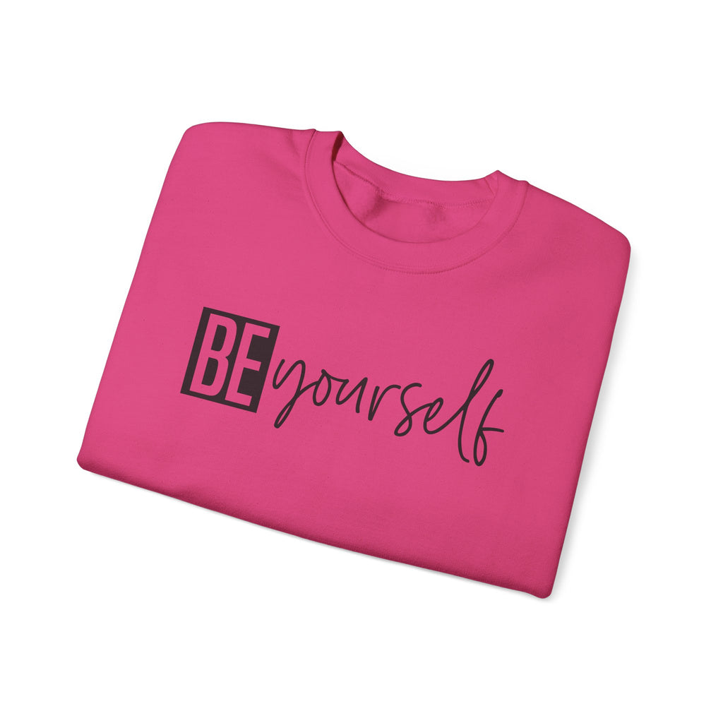 Be Yourself Unisex Crewneck Sweatshirt - Stylish & Comfortable