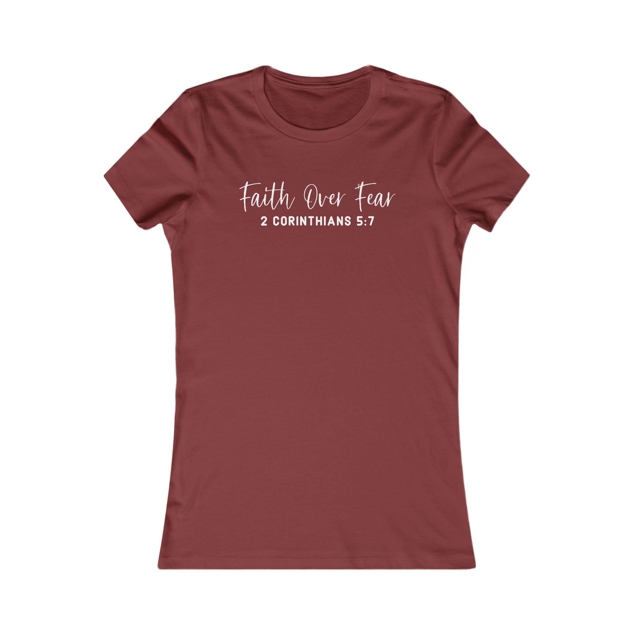 Faith Over Fear Ladies T-shirt