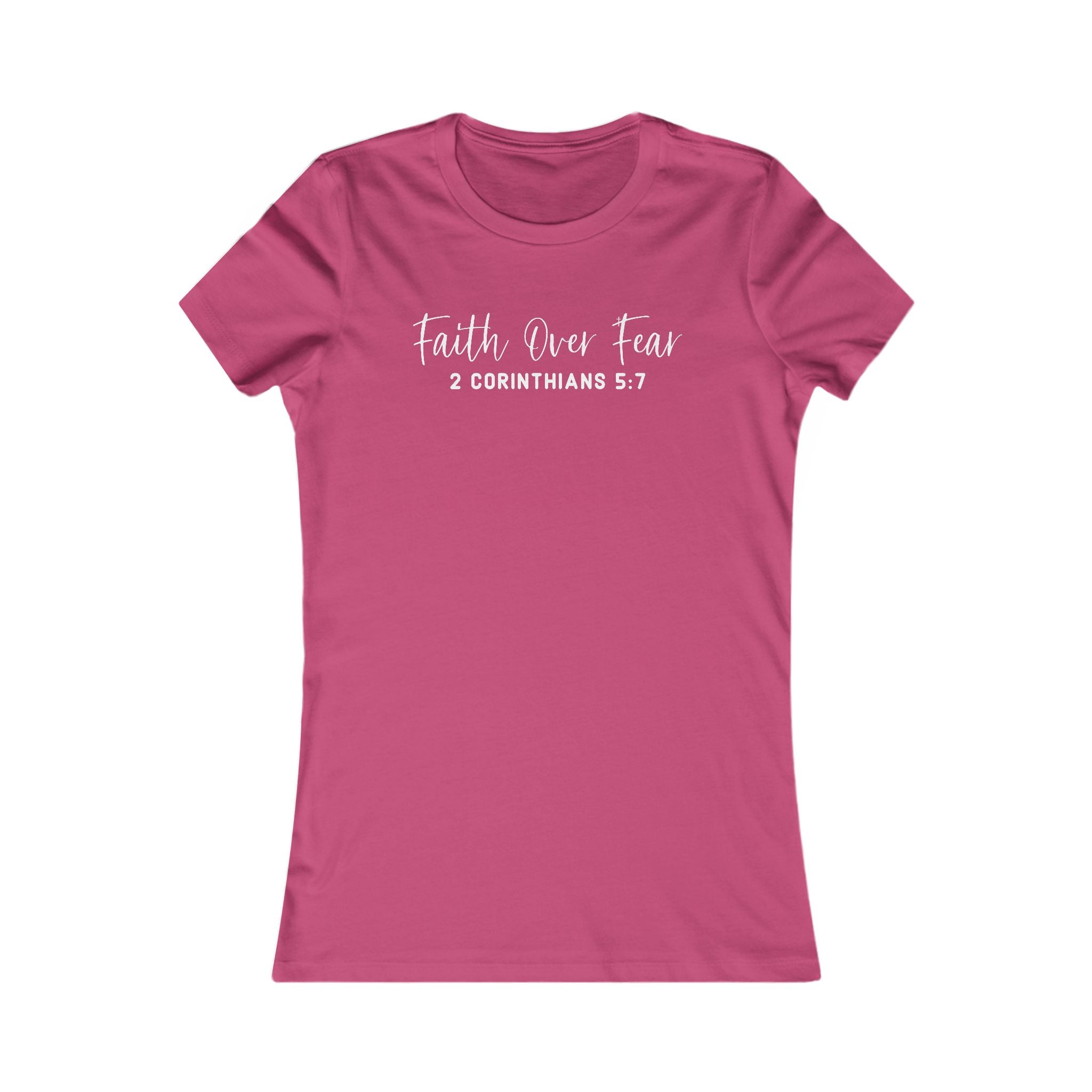 Faith Over Fear Ladies T-shirt