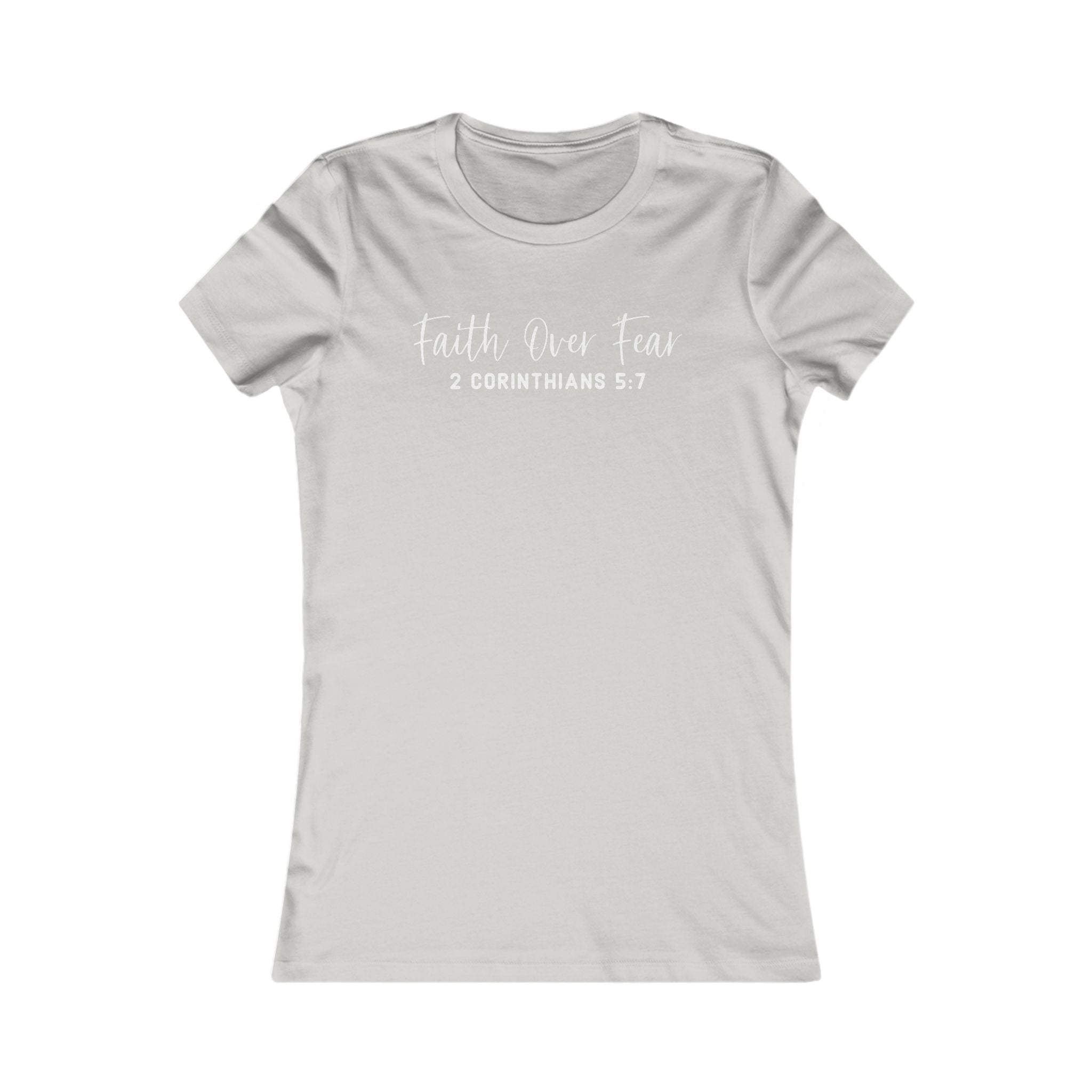 Faith Over Fear Ladies T-shirt
