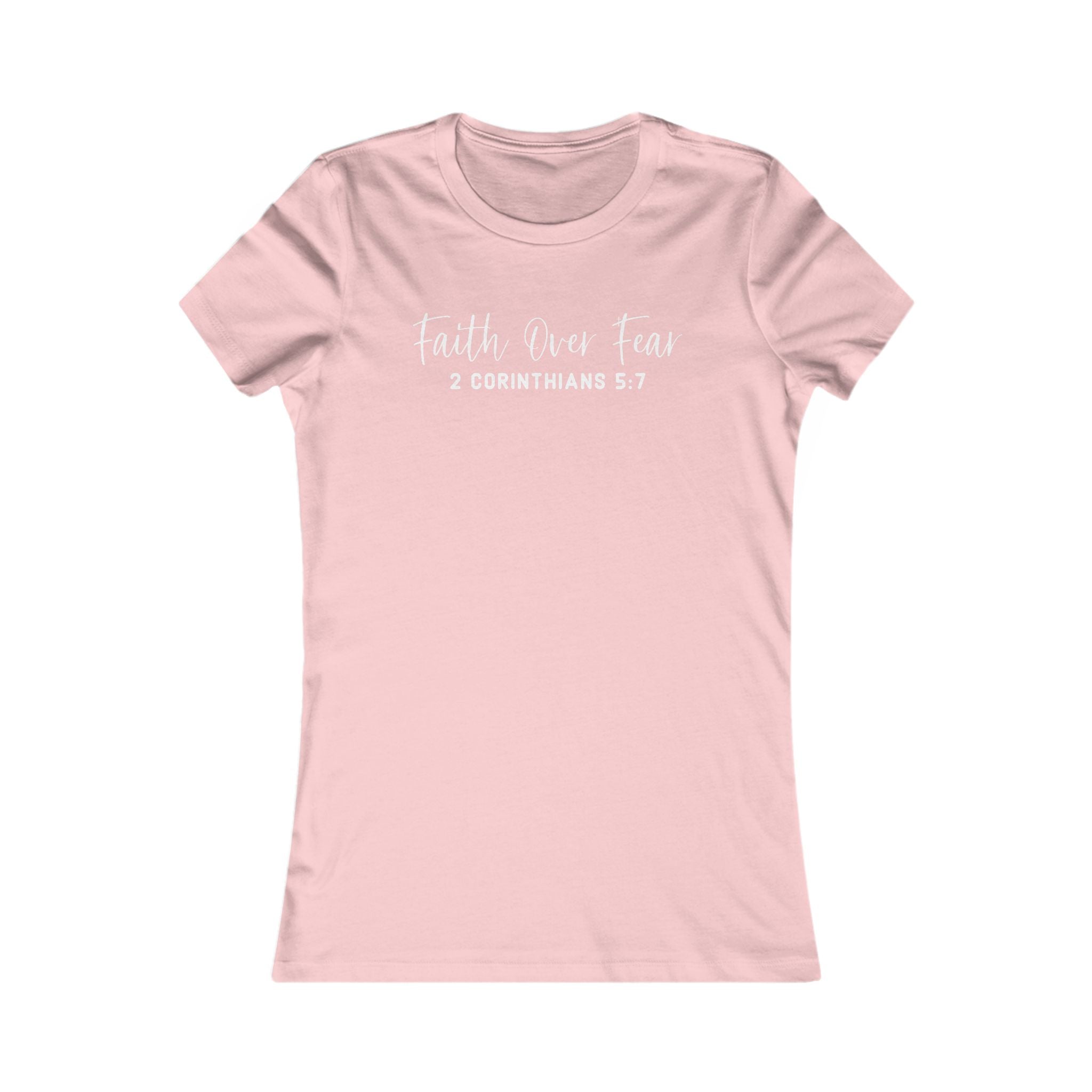 Faith Over Fear Ladies T-shirt