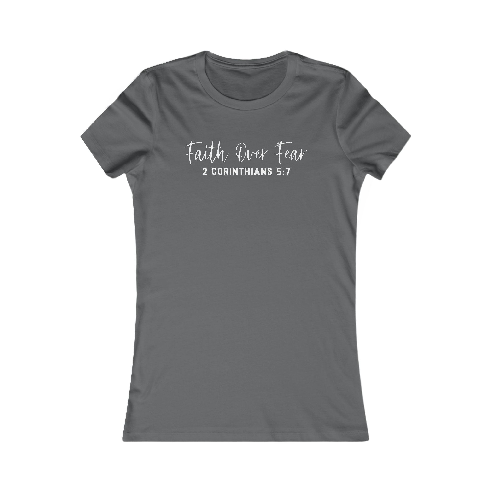 Faith Over Fear Ladies T-shirt