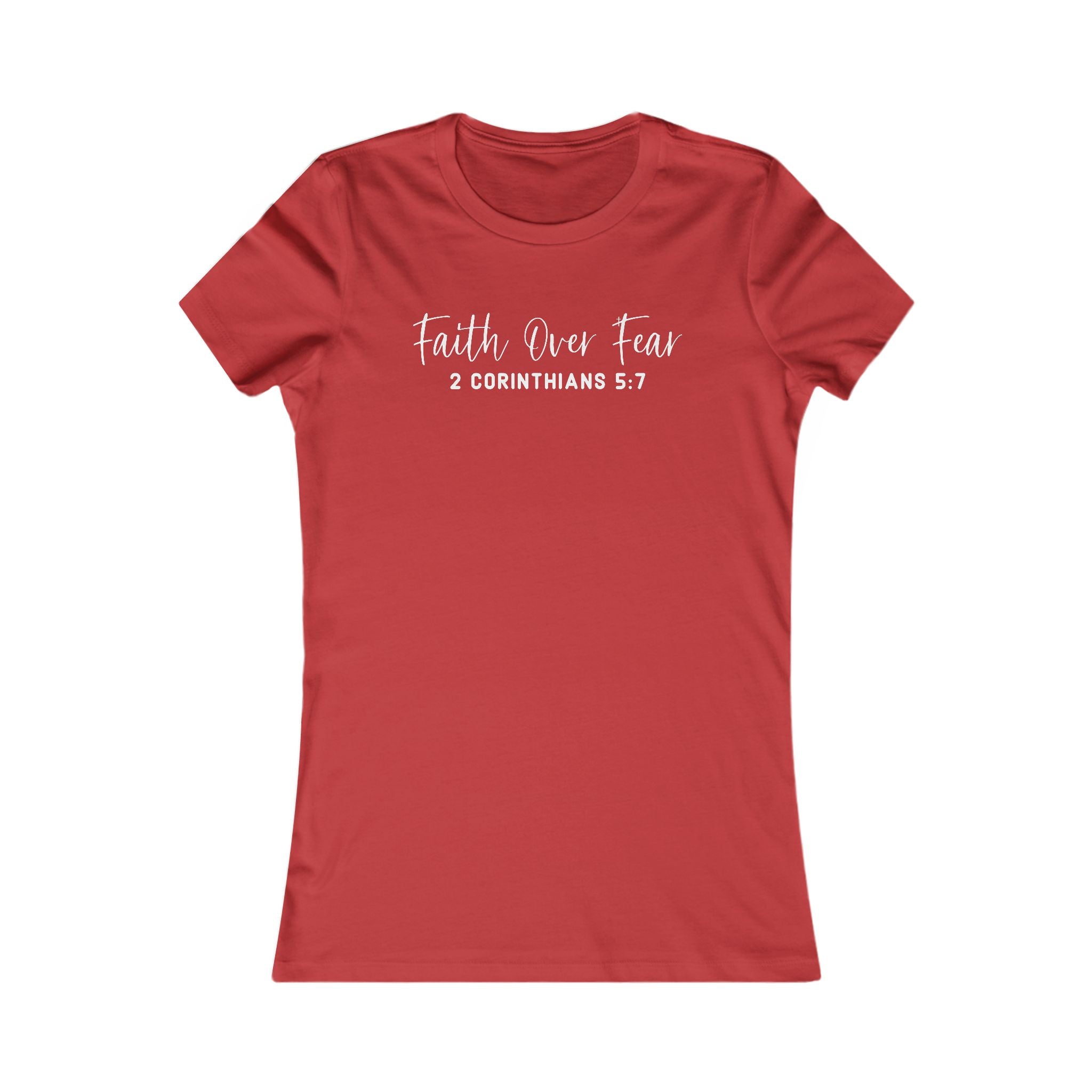 Faith Over Fear Ladies T-shirt