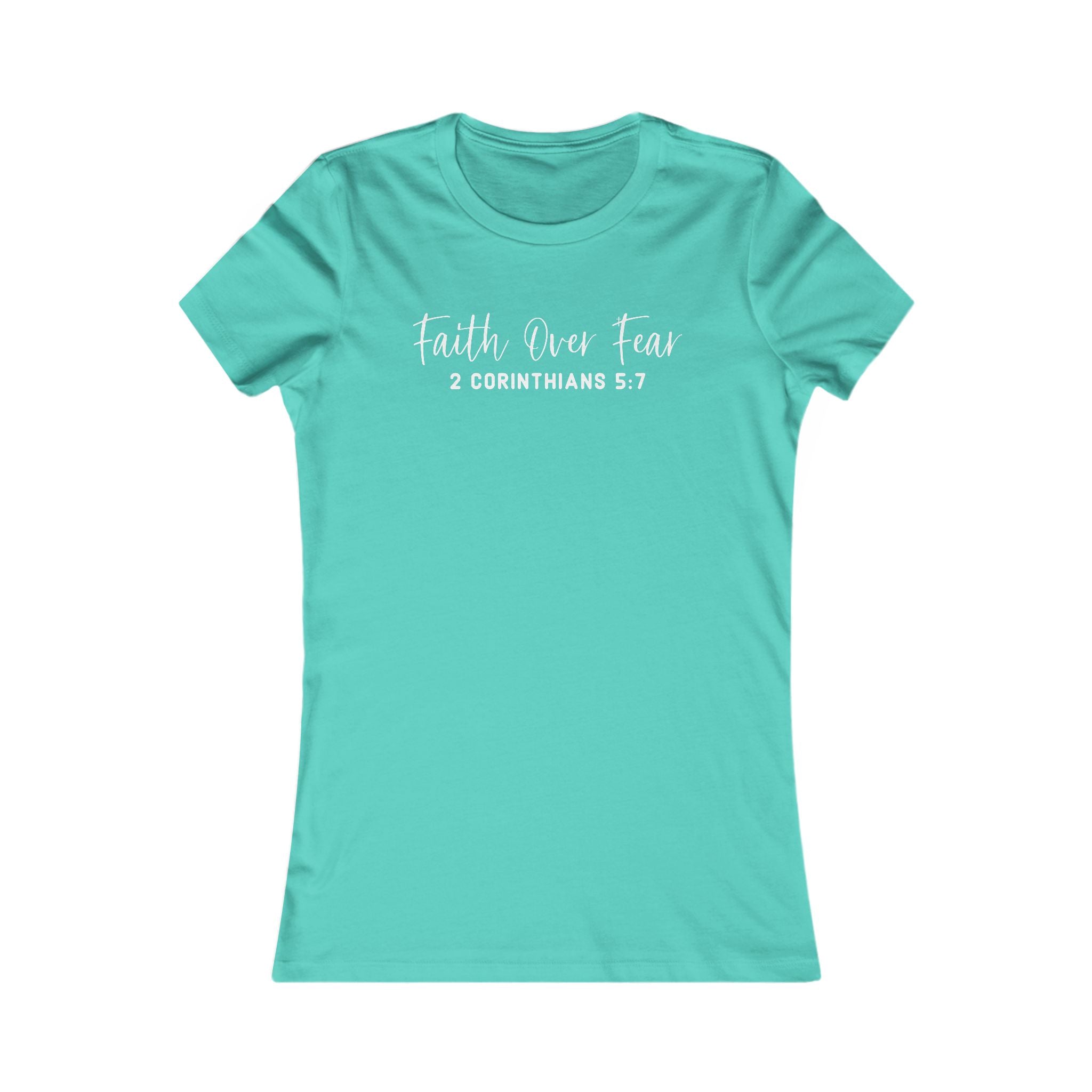 Faith Over Fear Ladies T-shirt