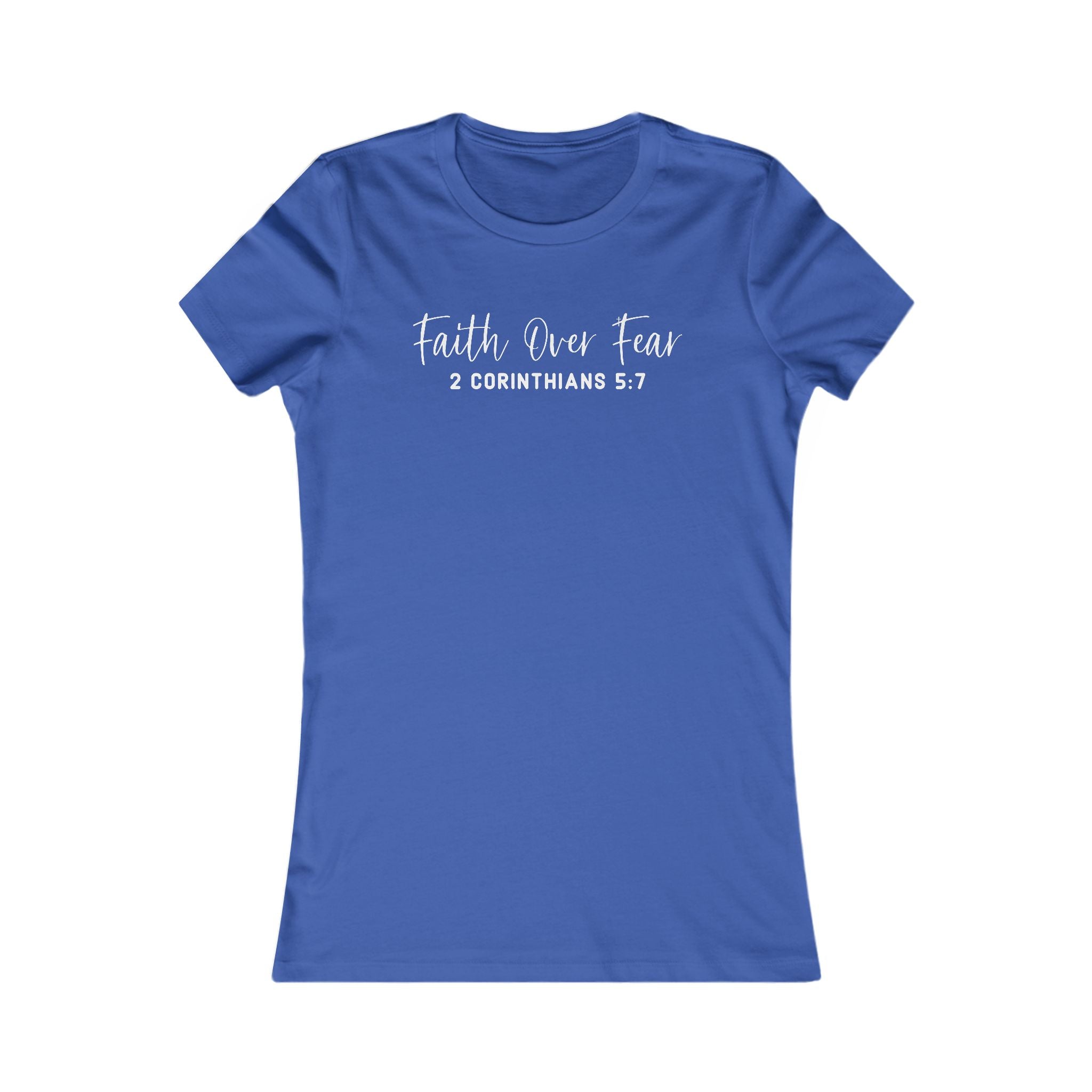 Faith Over Fear Ladies T-shirt