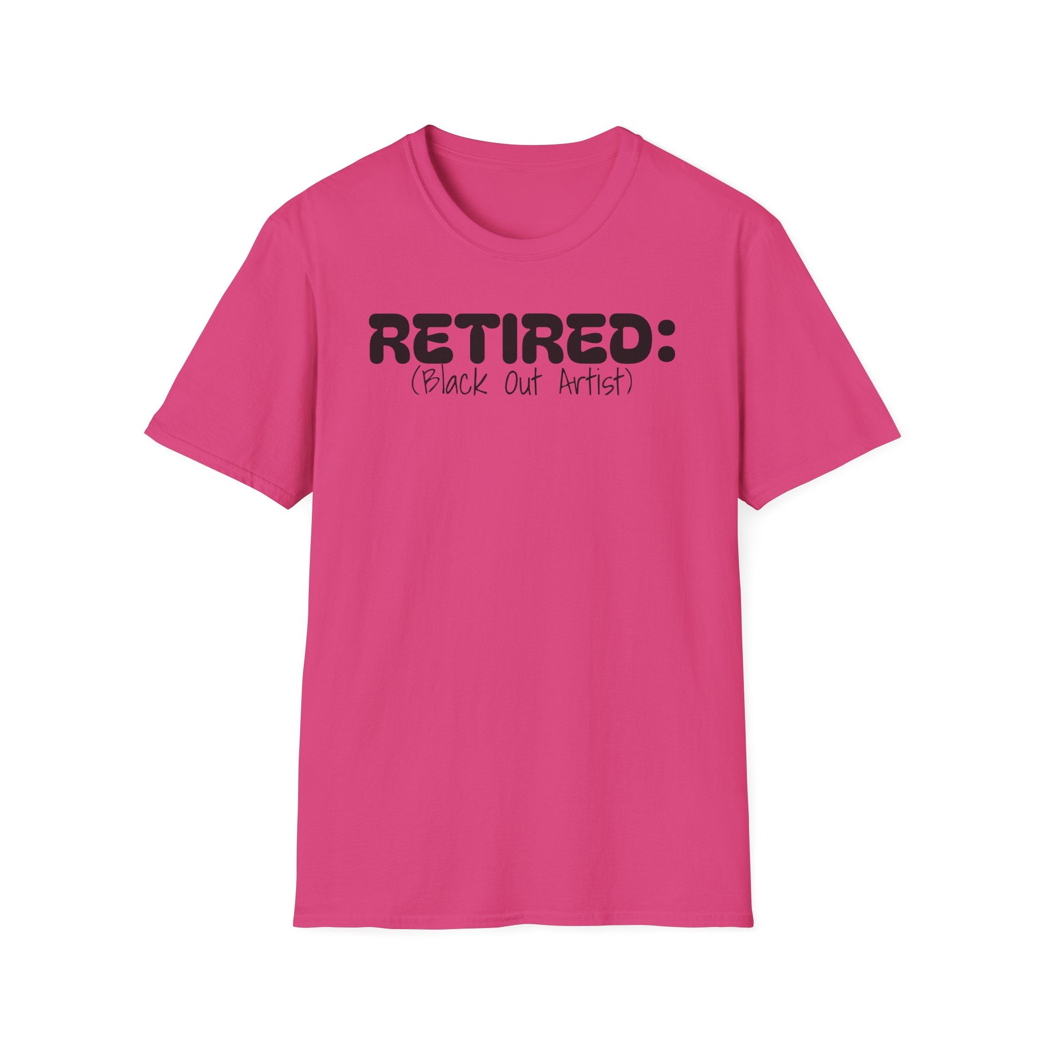 Retired Back Out Artist T-Shirt