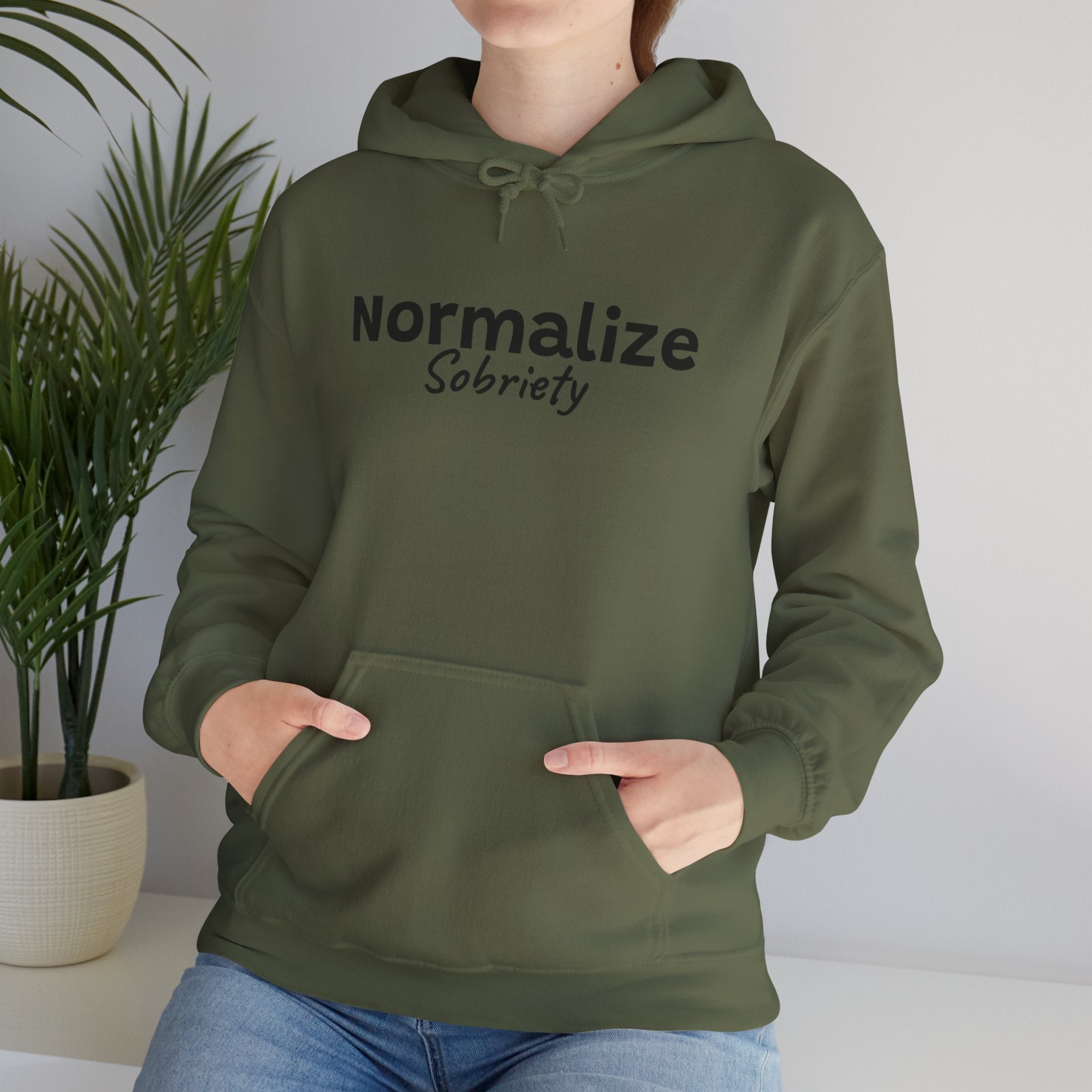 Normalize Sobriety Hoodie