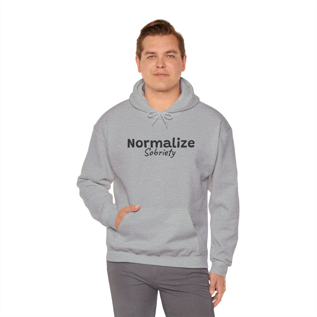 Normalize Sobriety Hoodie