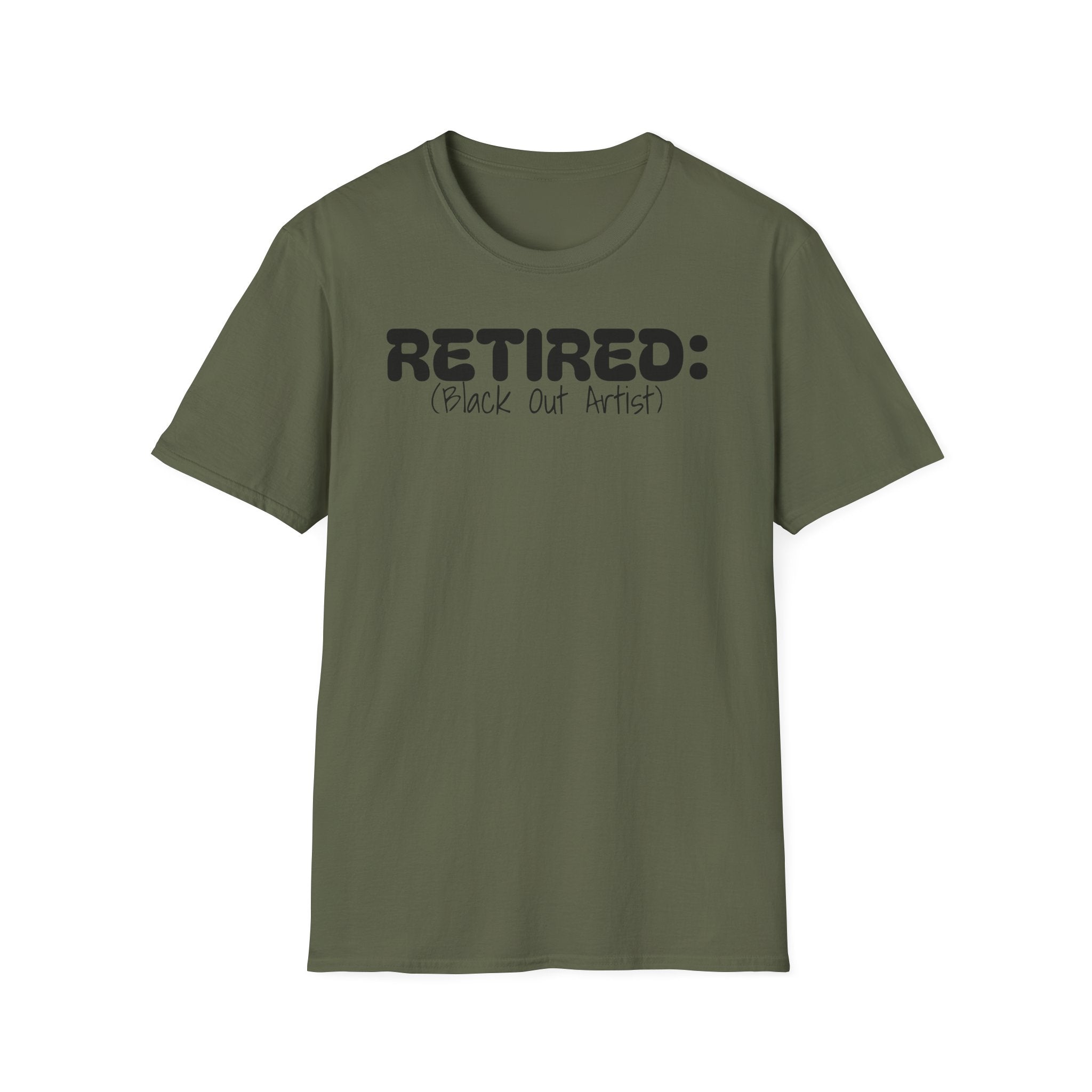 Retired Back Out Artist T-Shirt