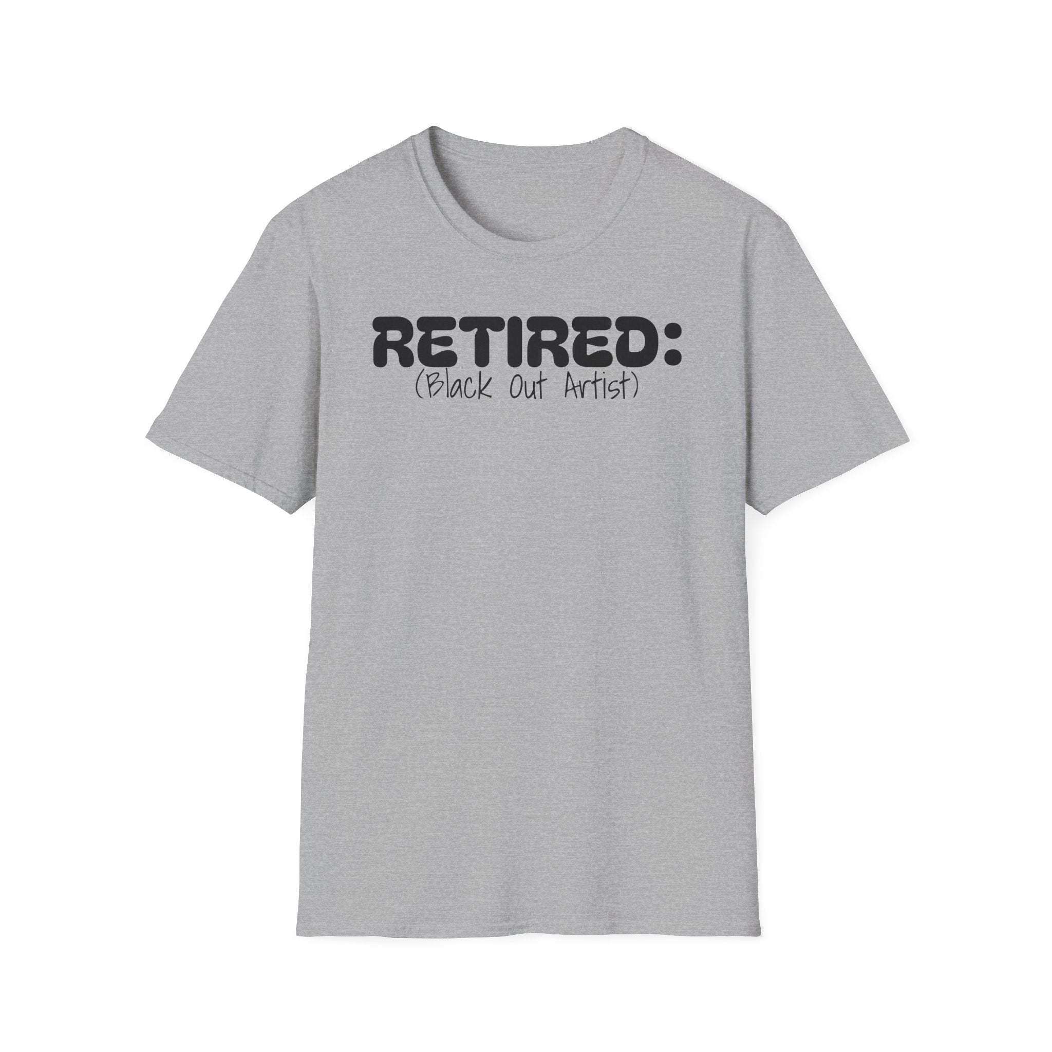 Retired Back Out Artist T-Shirt