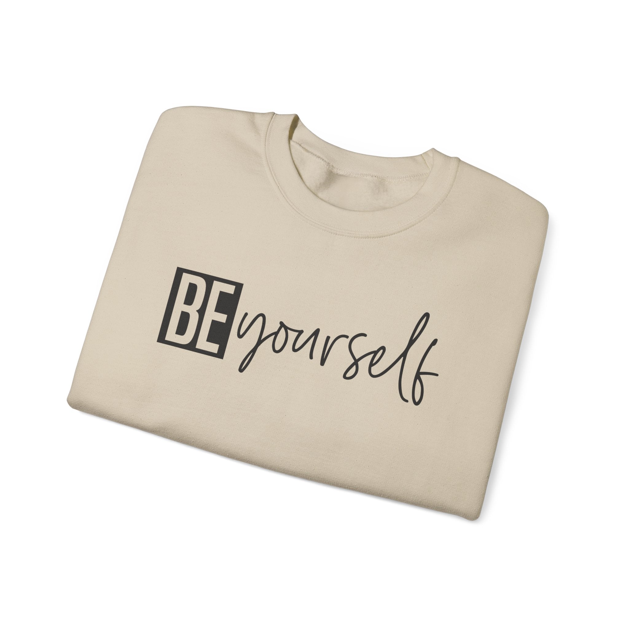 Be Yourself Unisex Crewneck Sweatshirt - Stylish & Comfortable