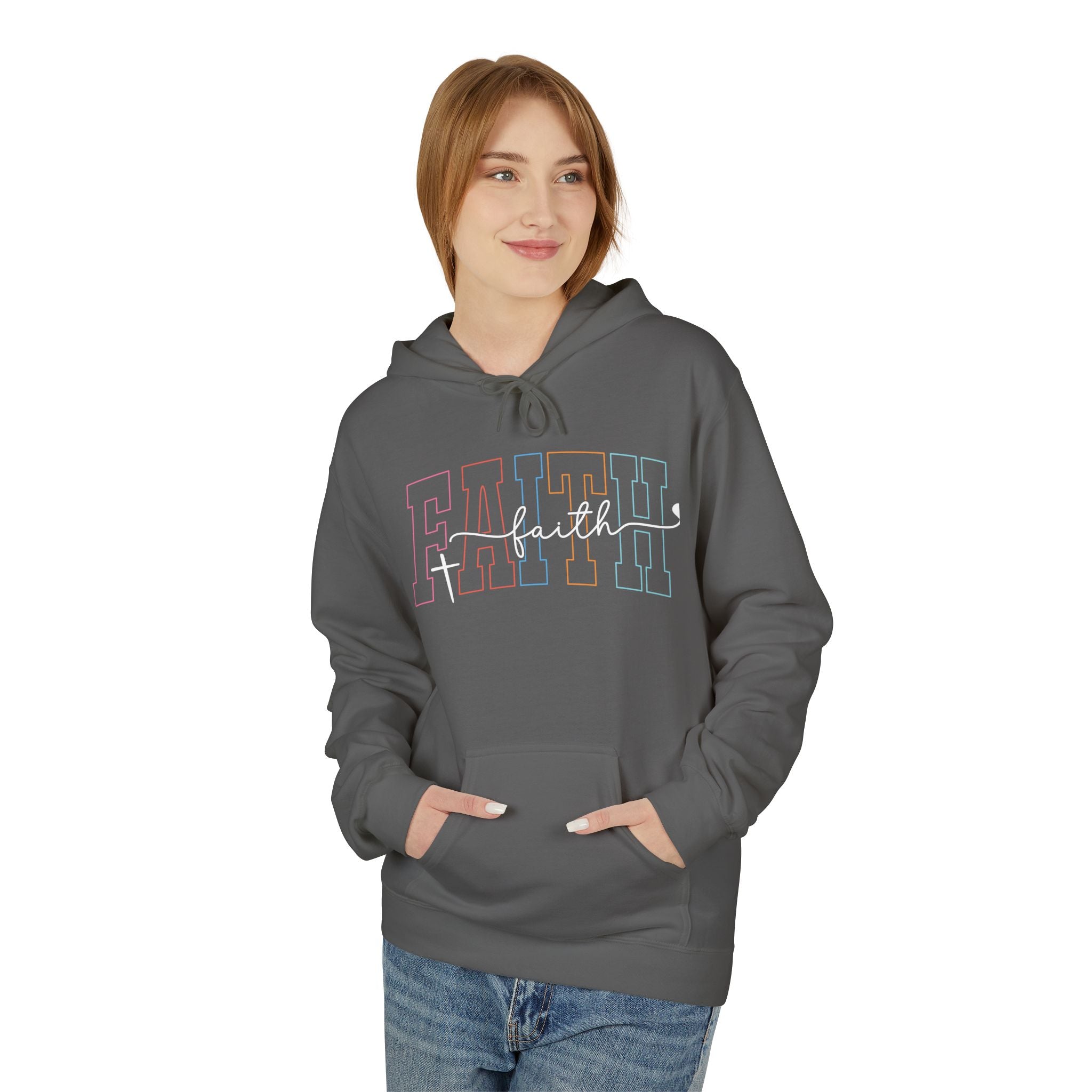 Faith Graphic Hoodie for Inspirational Living